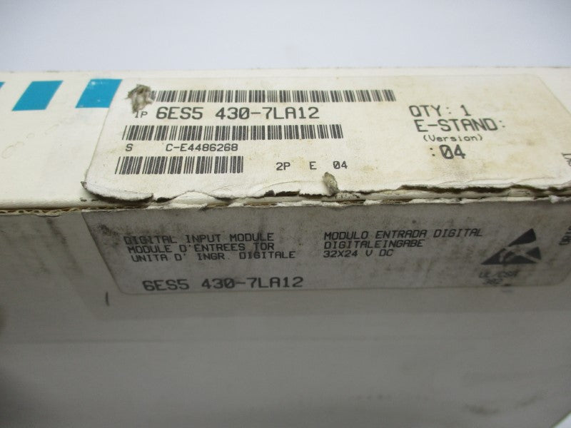 SIEMENS 6ES5430-7LA12 24VDC NSMP