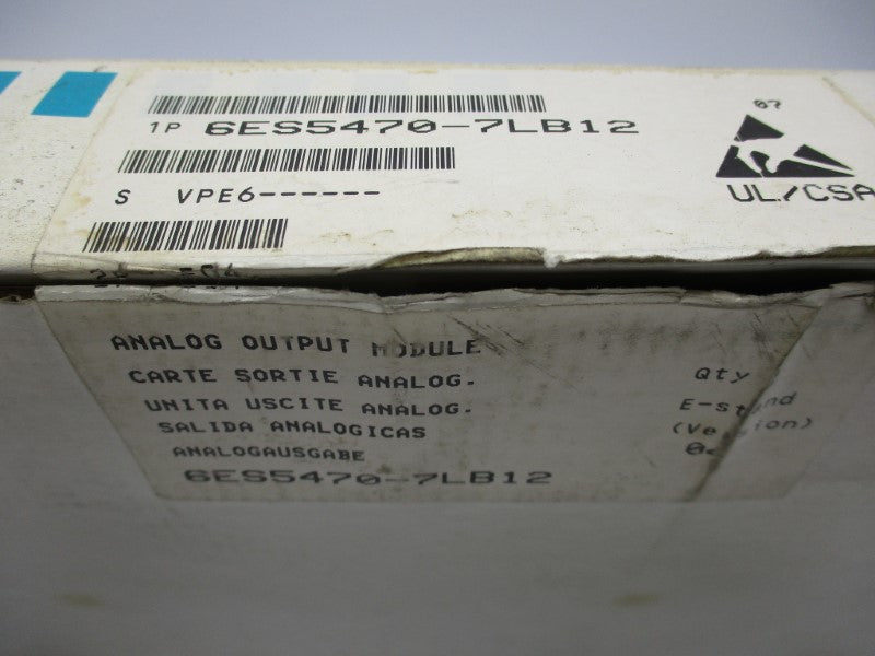 SIEMENS 6ES5470-7LB12 NSMP