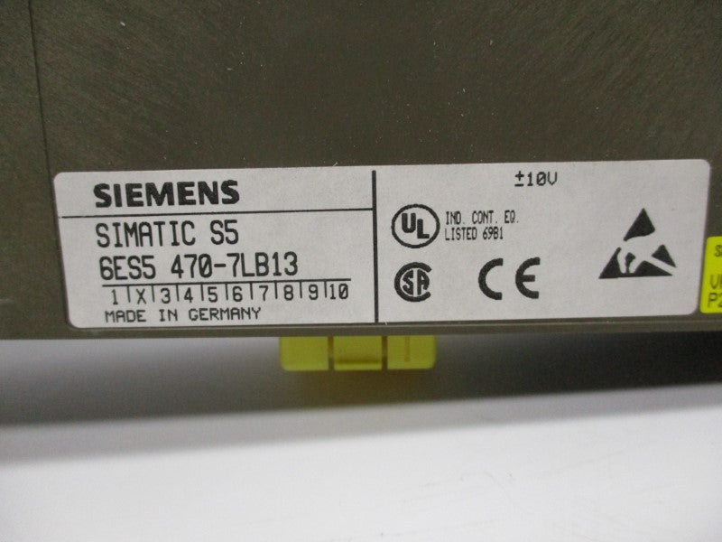 SIEMENS 6ES5470-7LB13 NSMP