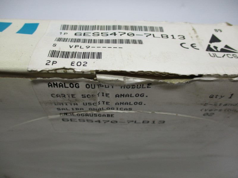 SIEMENS 6ES5470-7LB13 NSMP