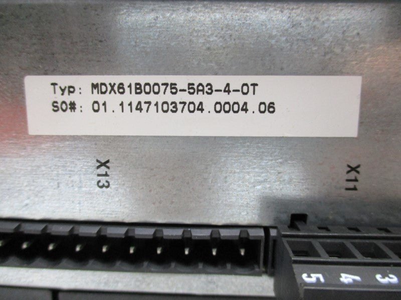 SEW EURODRIVE MDX61B0075-5A3-4-0T NSMP