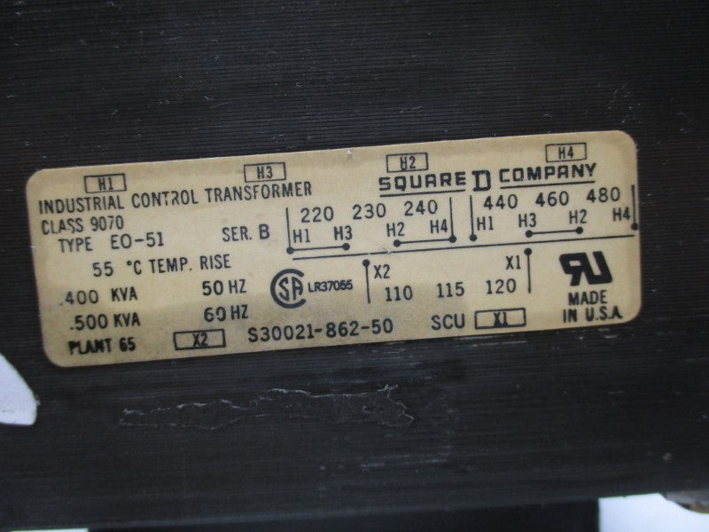 SQUARE D 9070-EO-51 SER. B UNMP