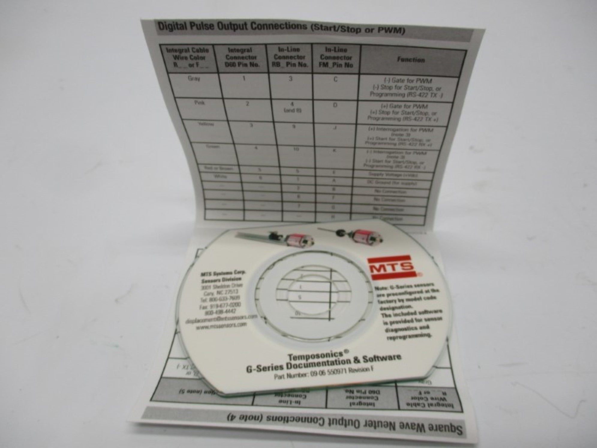 MTS TEMPOSONICS GHS0267MD601L1 NSNP