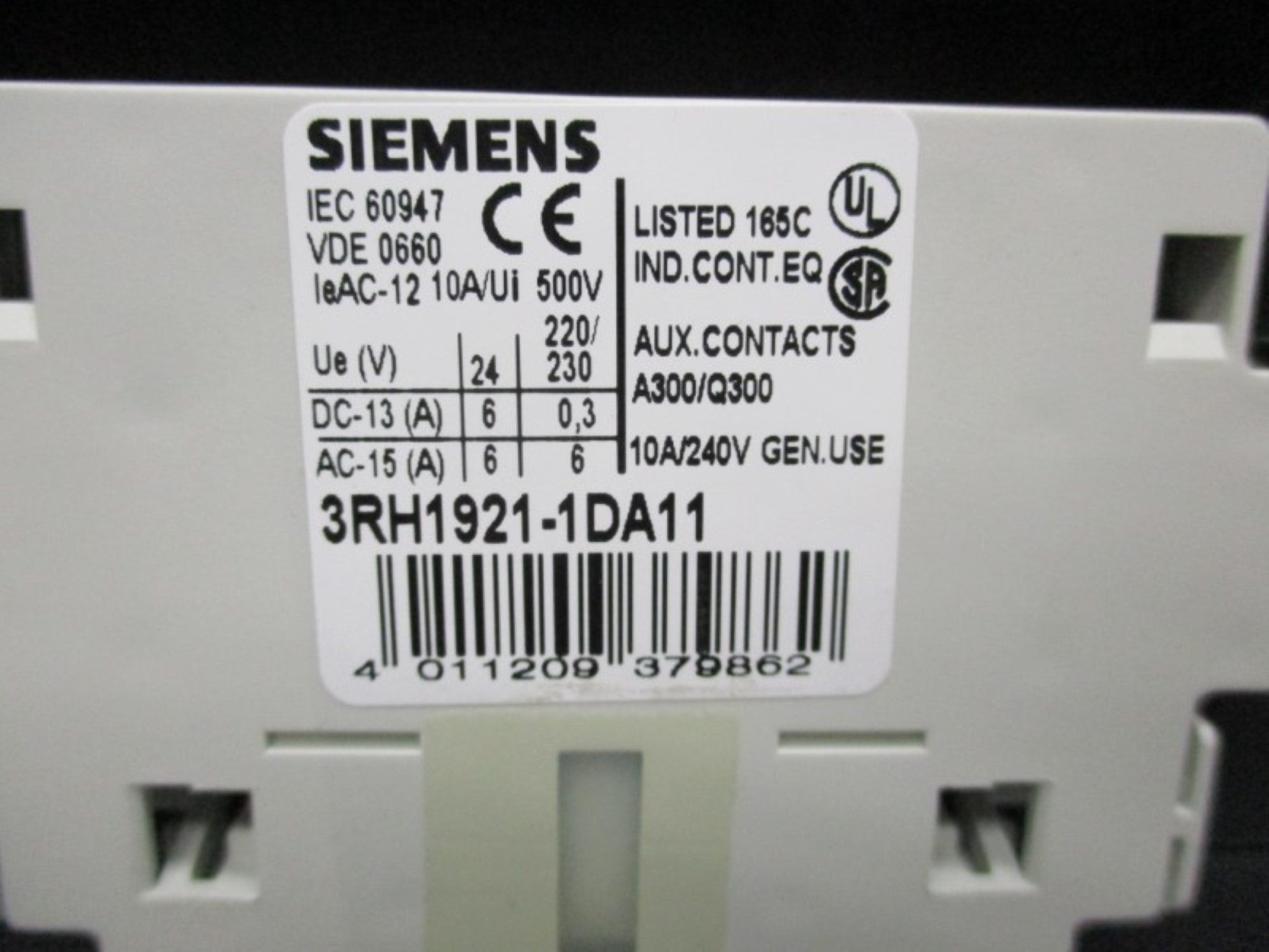 SIEMENS 3RT1055-6NP36 500V 10A NSNP