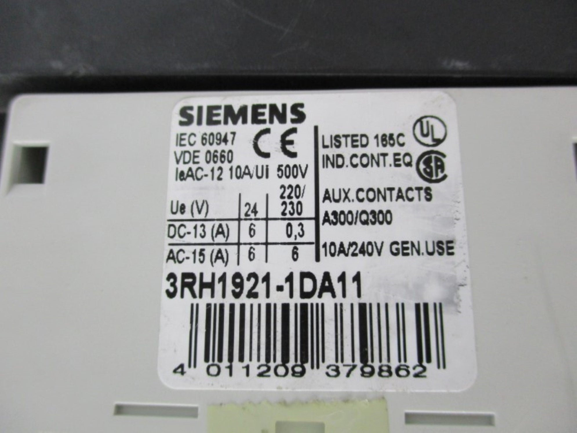 SIEMENS  3RT1076-6NP36 220/230V 6A NSNP