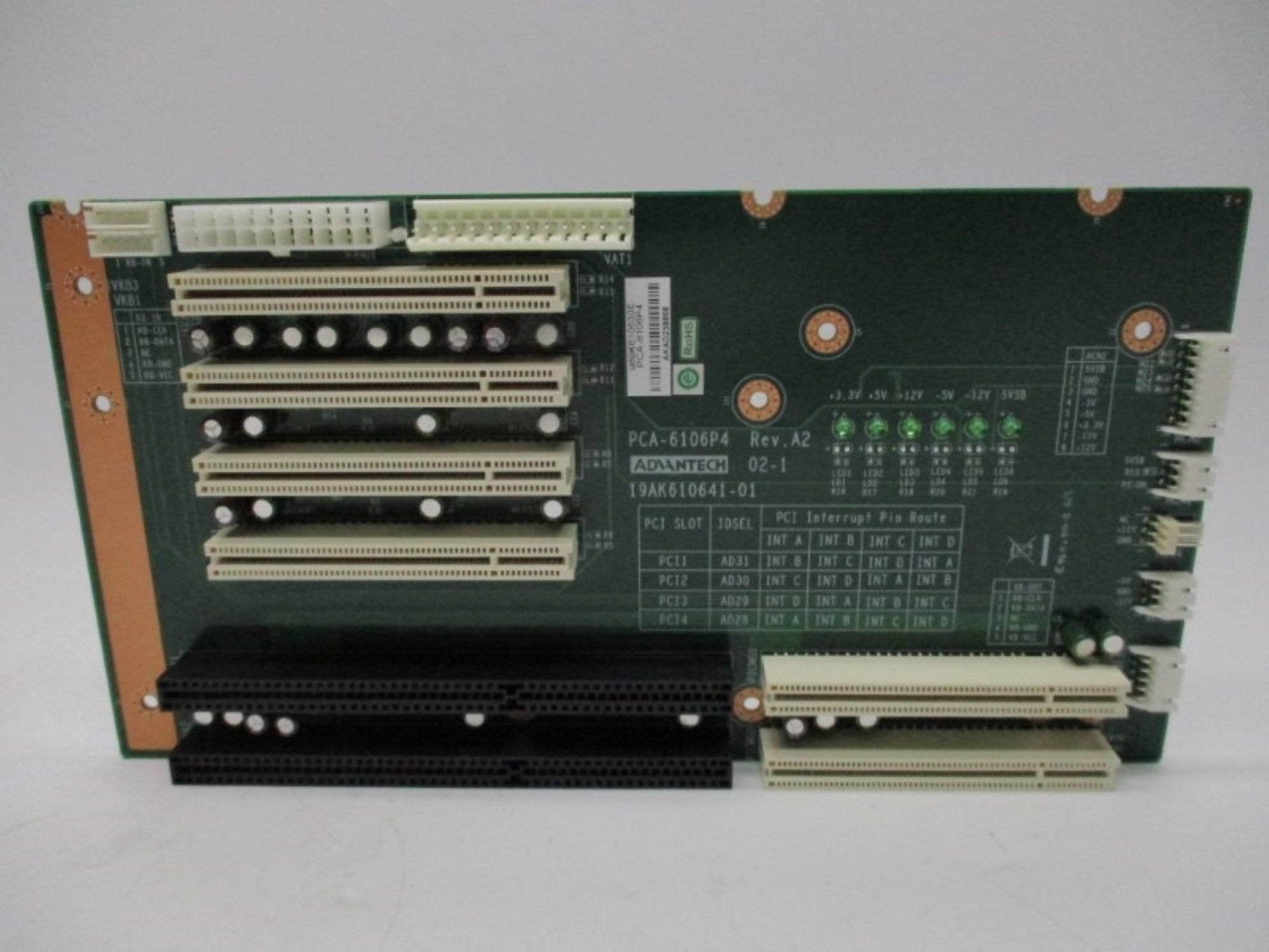 ADVANTECH PCA-6106P4 REV. A2 NSMP