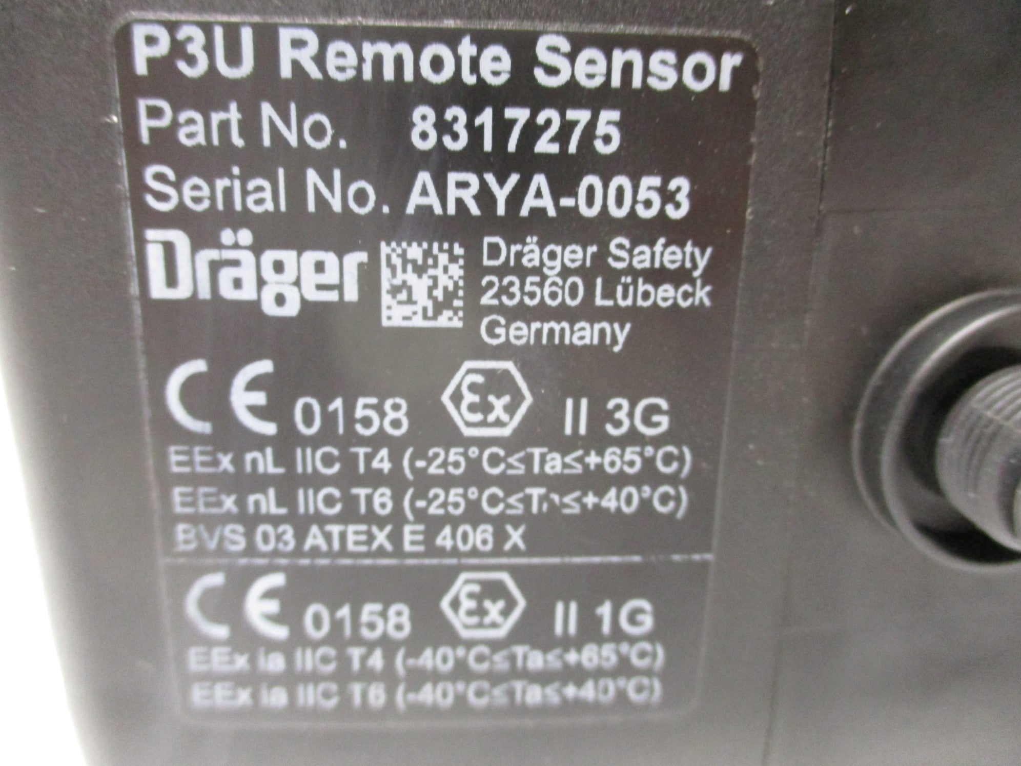 DRAGER 8317275 NSNP