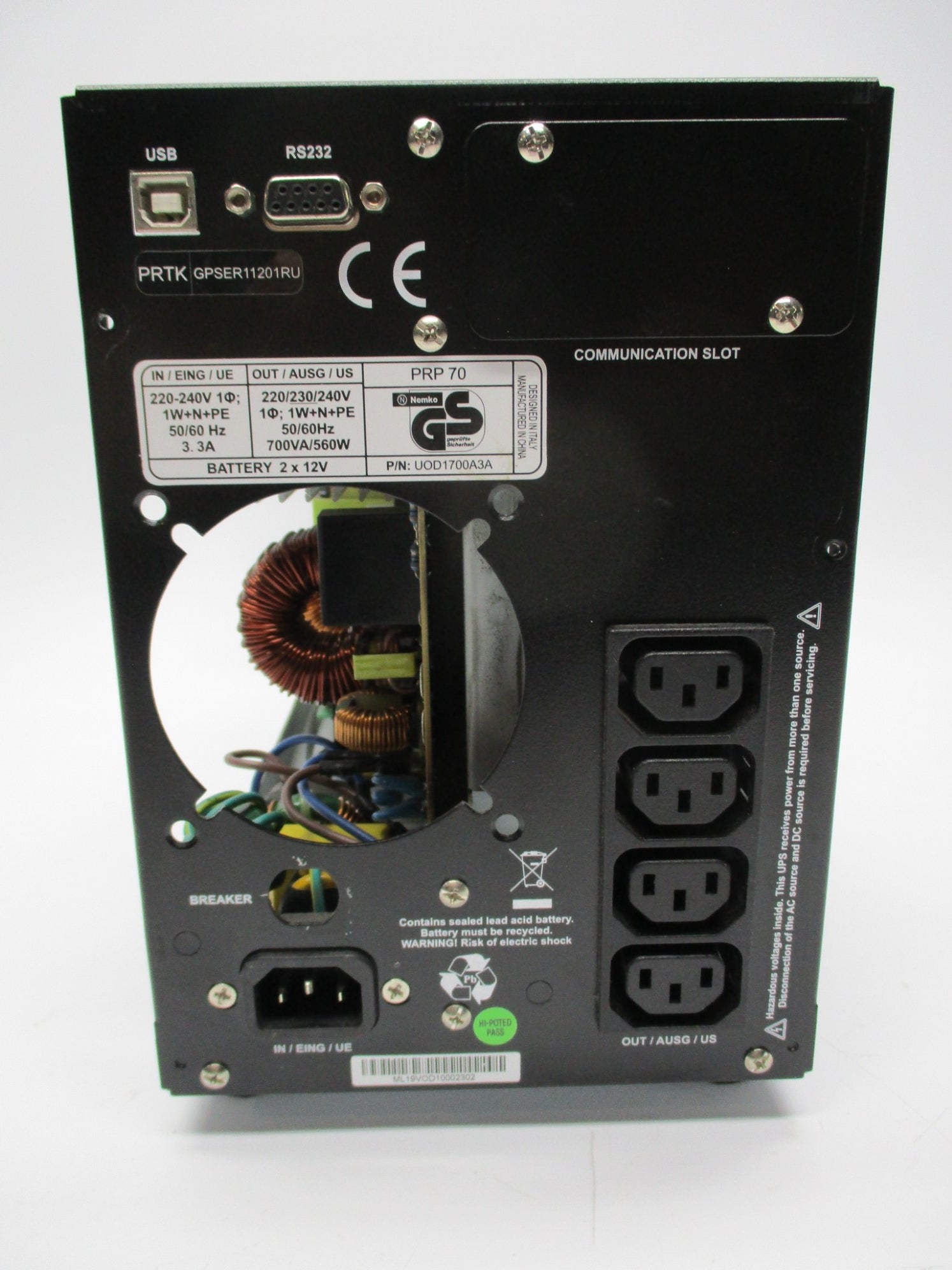 RIELLO PREMIUM PRO UOD1700A3A UNMP