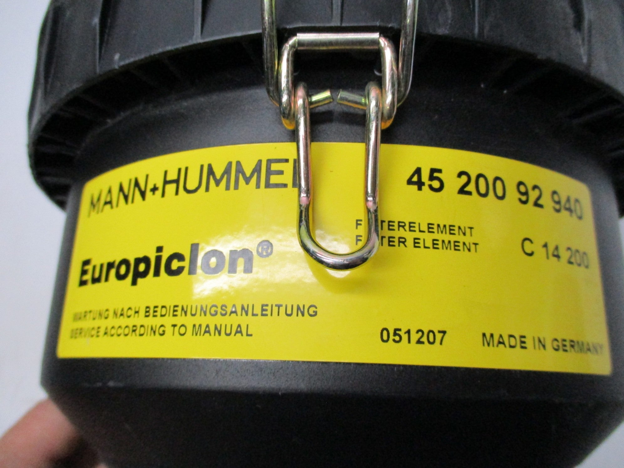 MANN HUMMEL 45-200-92-940 NSNP