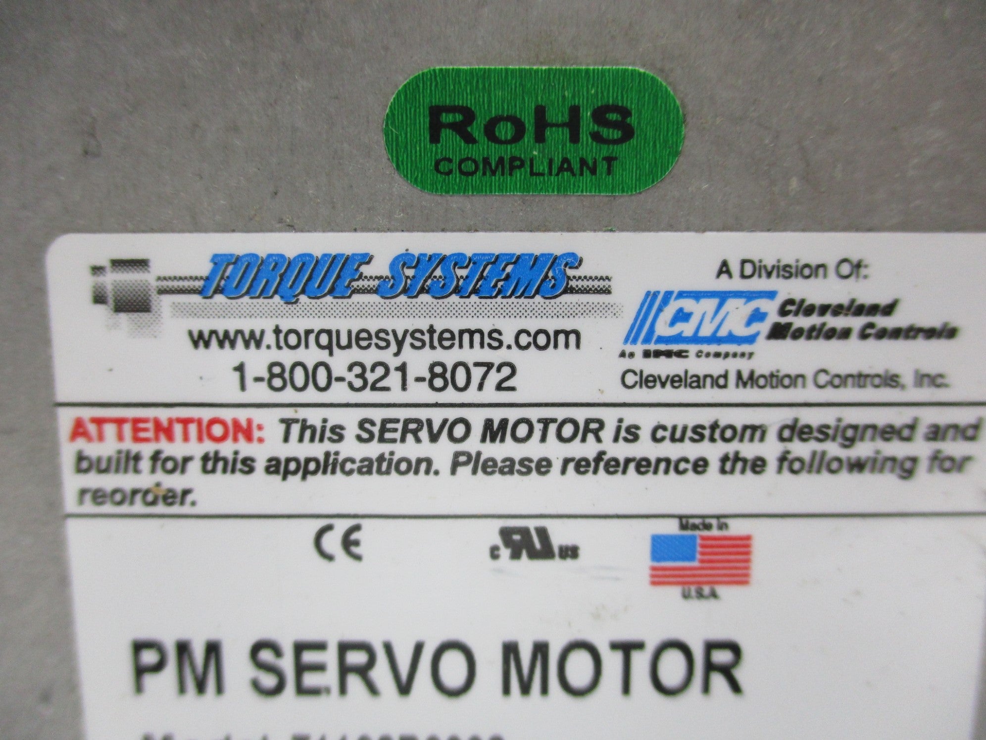 TORQUE SYSTEMS T1102R0002 (AS PICTURED-KXK57)UNMP