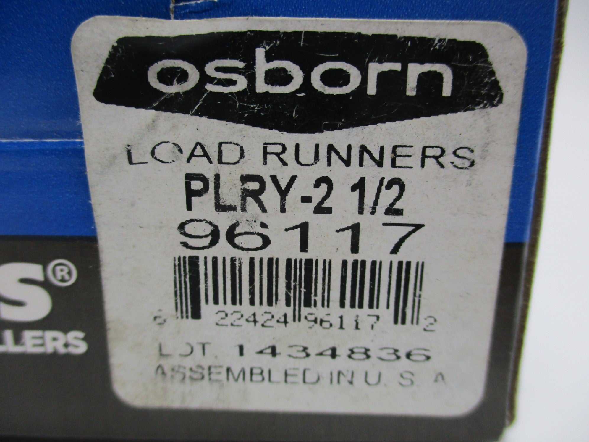 OSBORN PLRY-2-1/2 NSMP