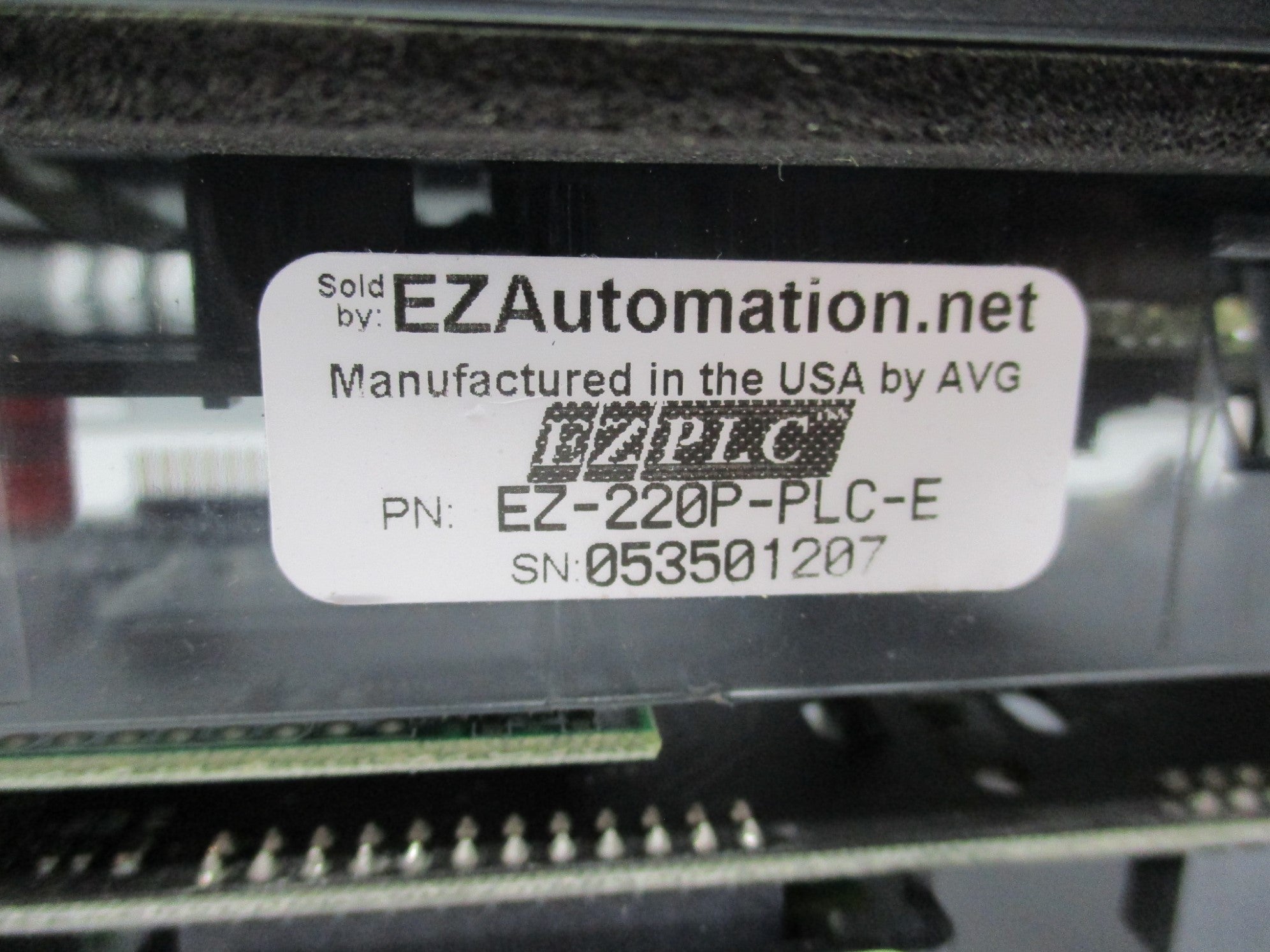 EZ AUTOMATION EZ-220P-PLC-E NSMP