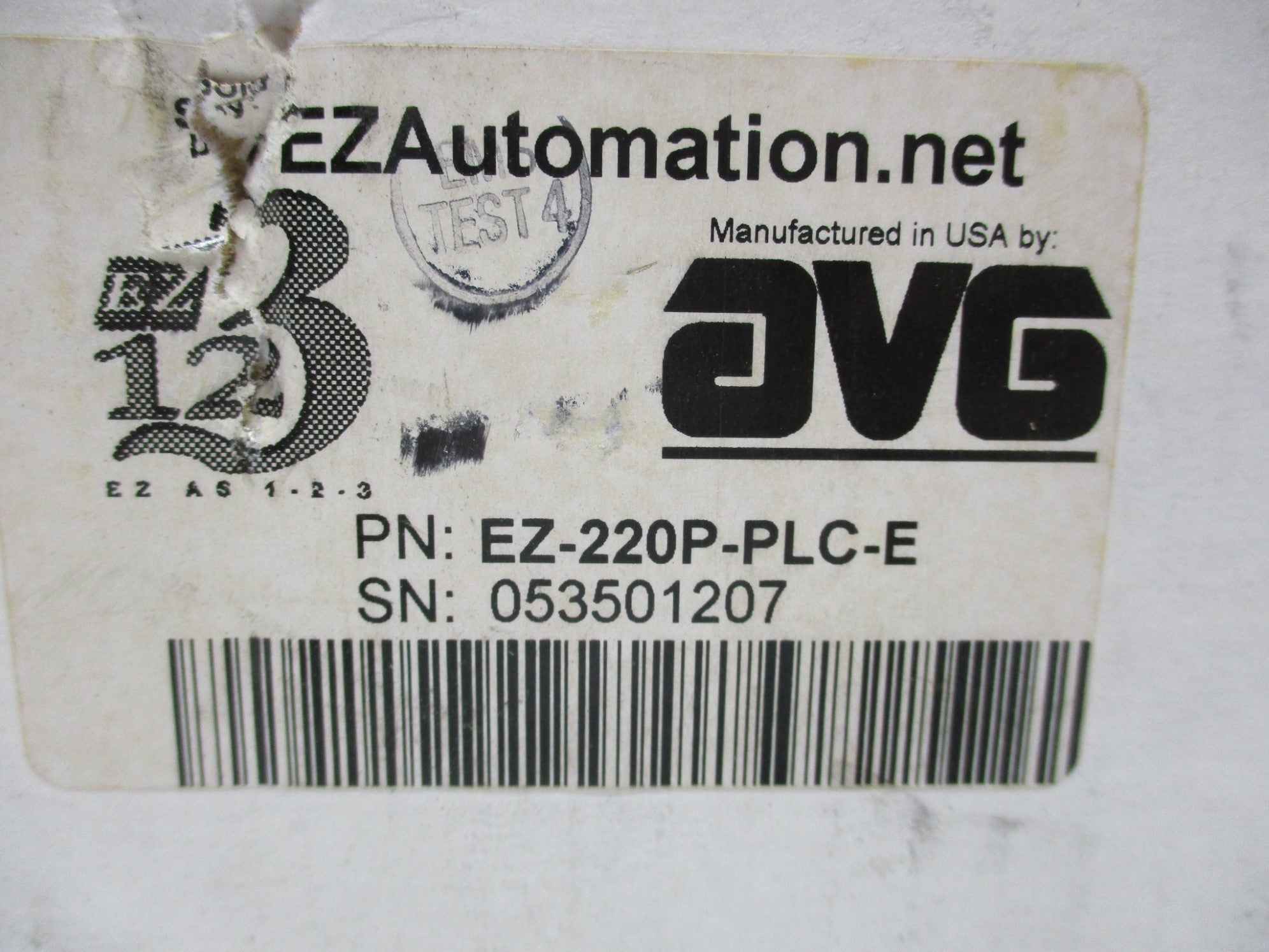 EZ AUTOMATION EZ-220P-PLC-E NSMP