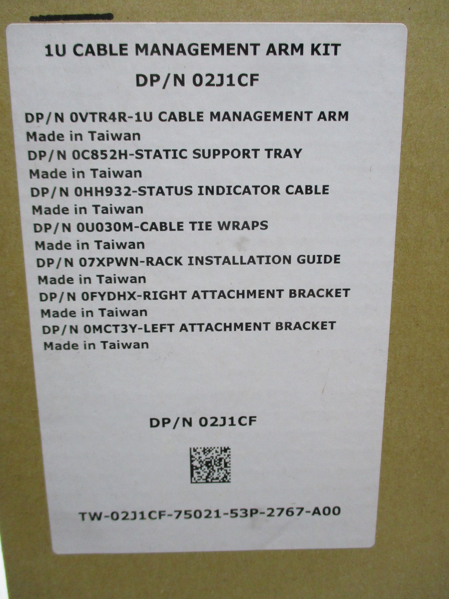 DELL 02J1CF NSMP