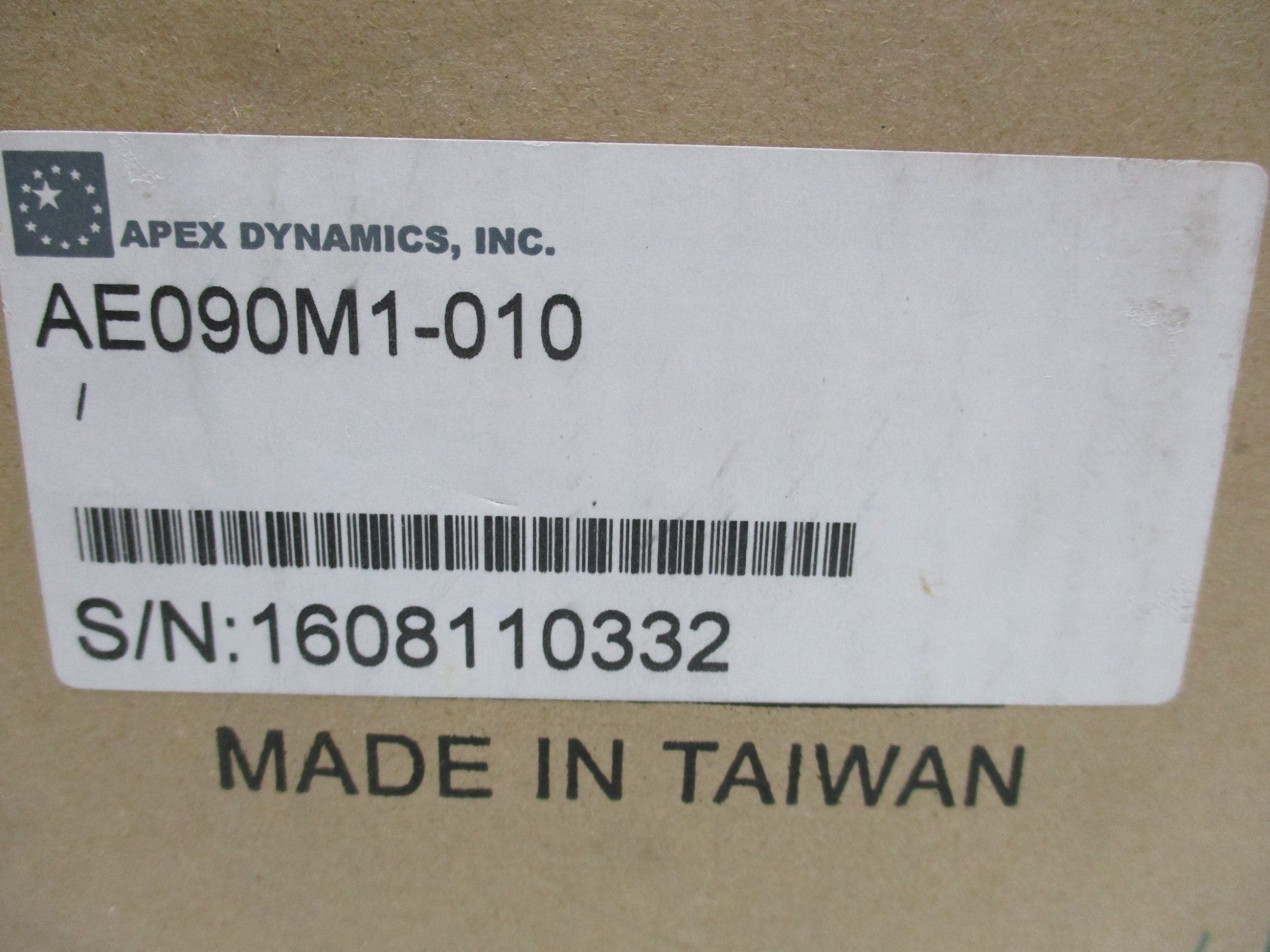APEX DYNAMICS AE090M1-010 NSFS