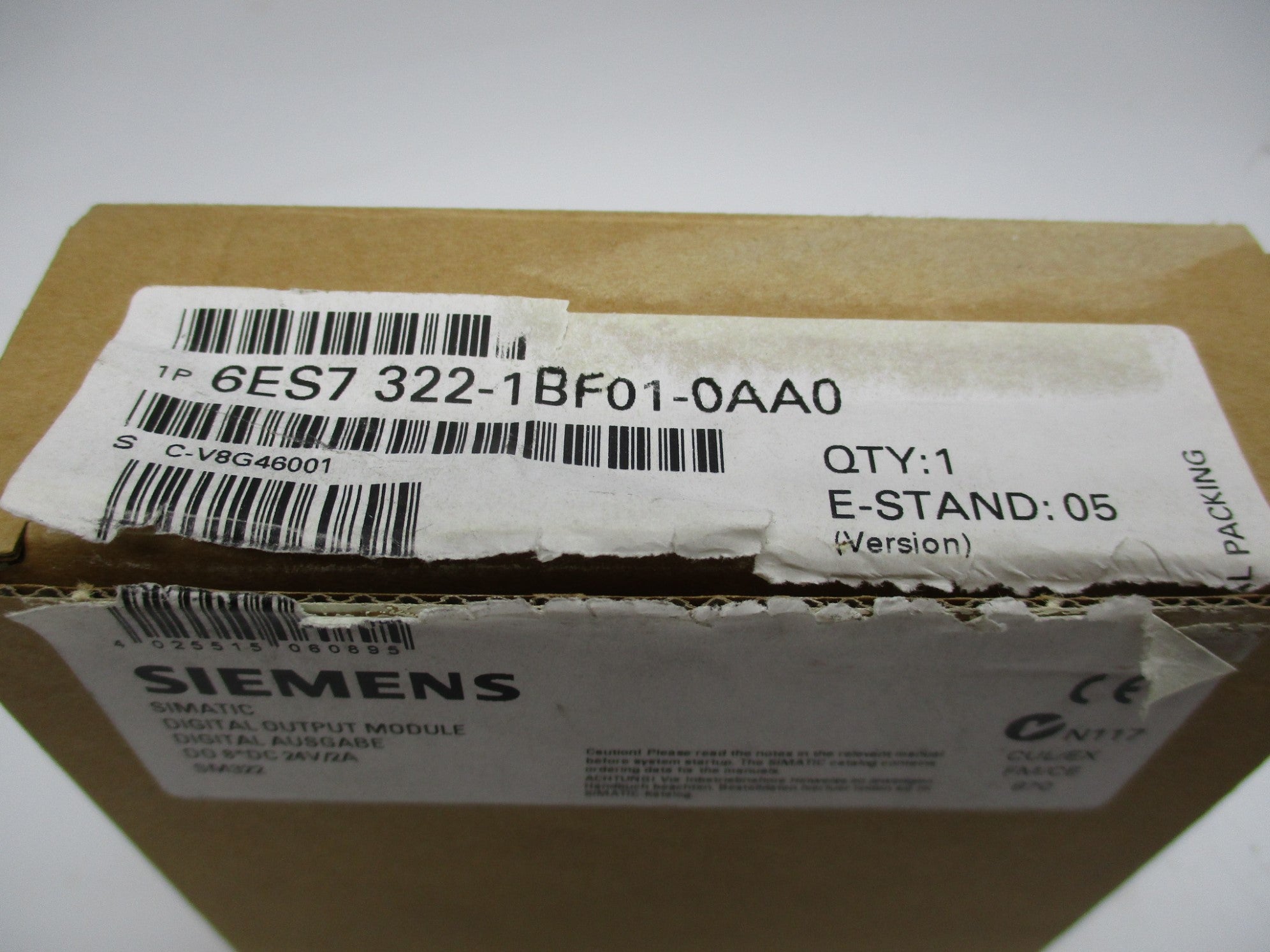 SIEMENS 6ES7322-1BF01-0AA0 NSMP