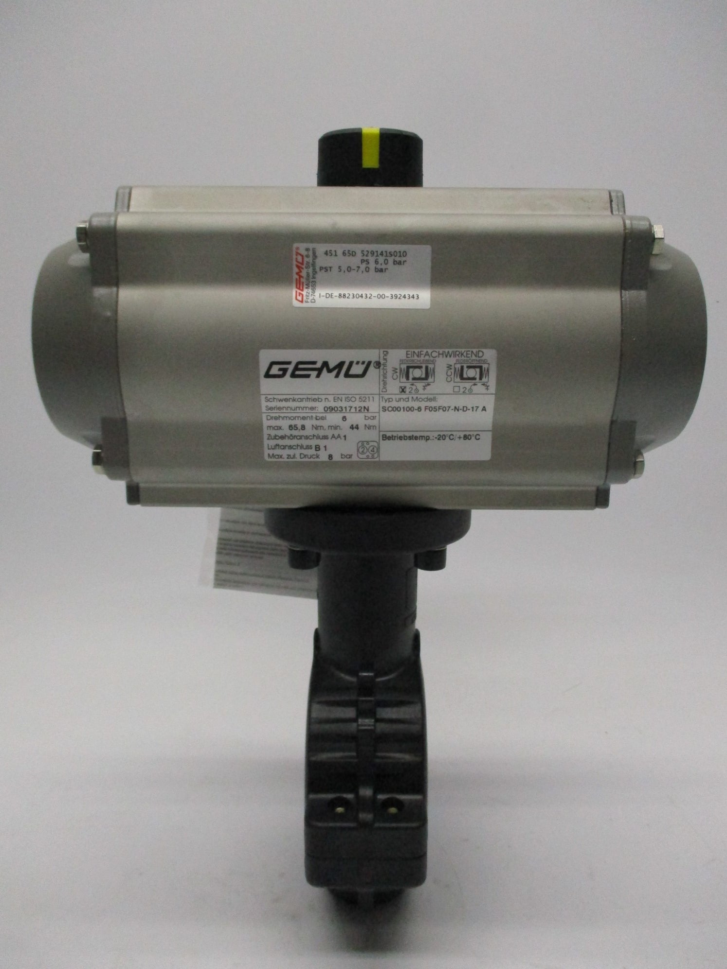 GEMU SC00100-6F05F07-N-D-17A NSNP