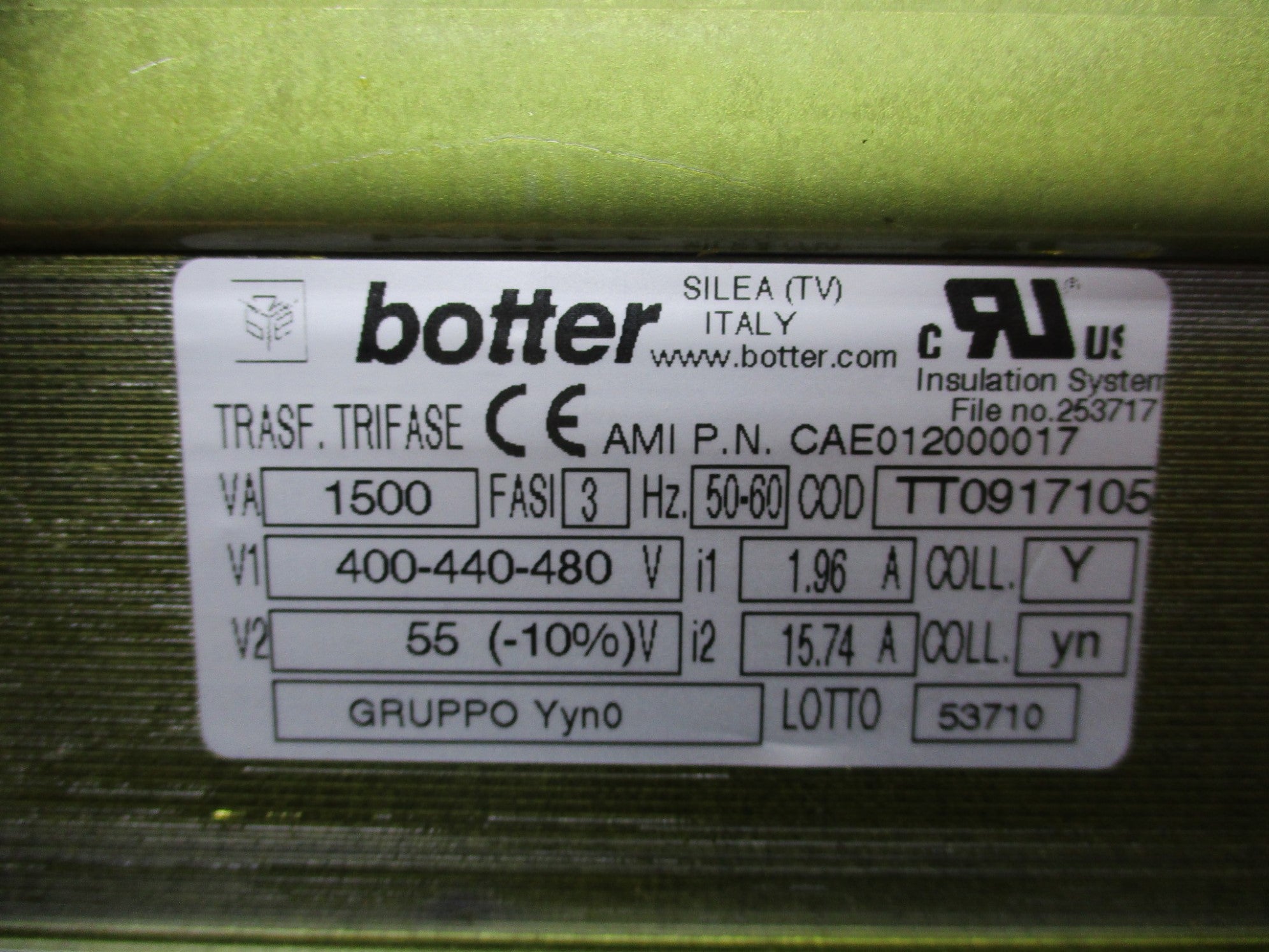 BOTTER CAE012000017 NSMP