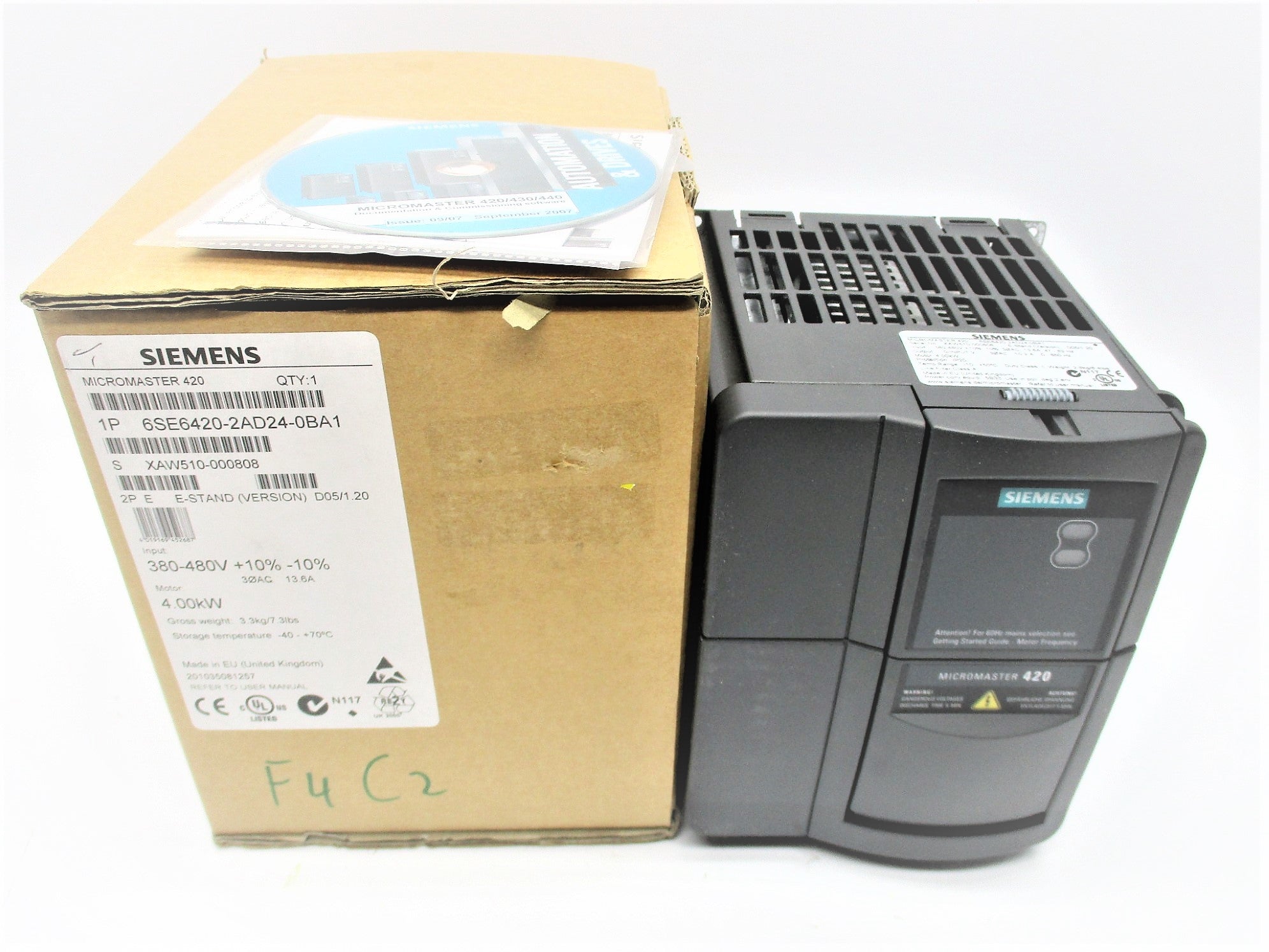 SIEMENS 6SE6420-2AD24-0BA1 NSMP