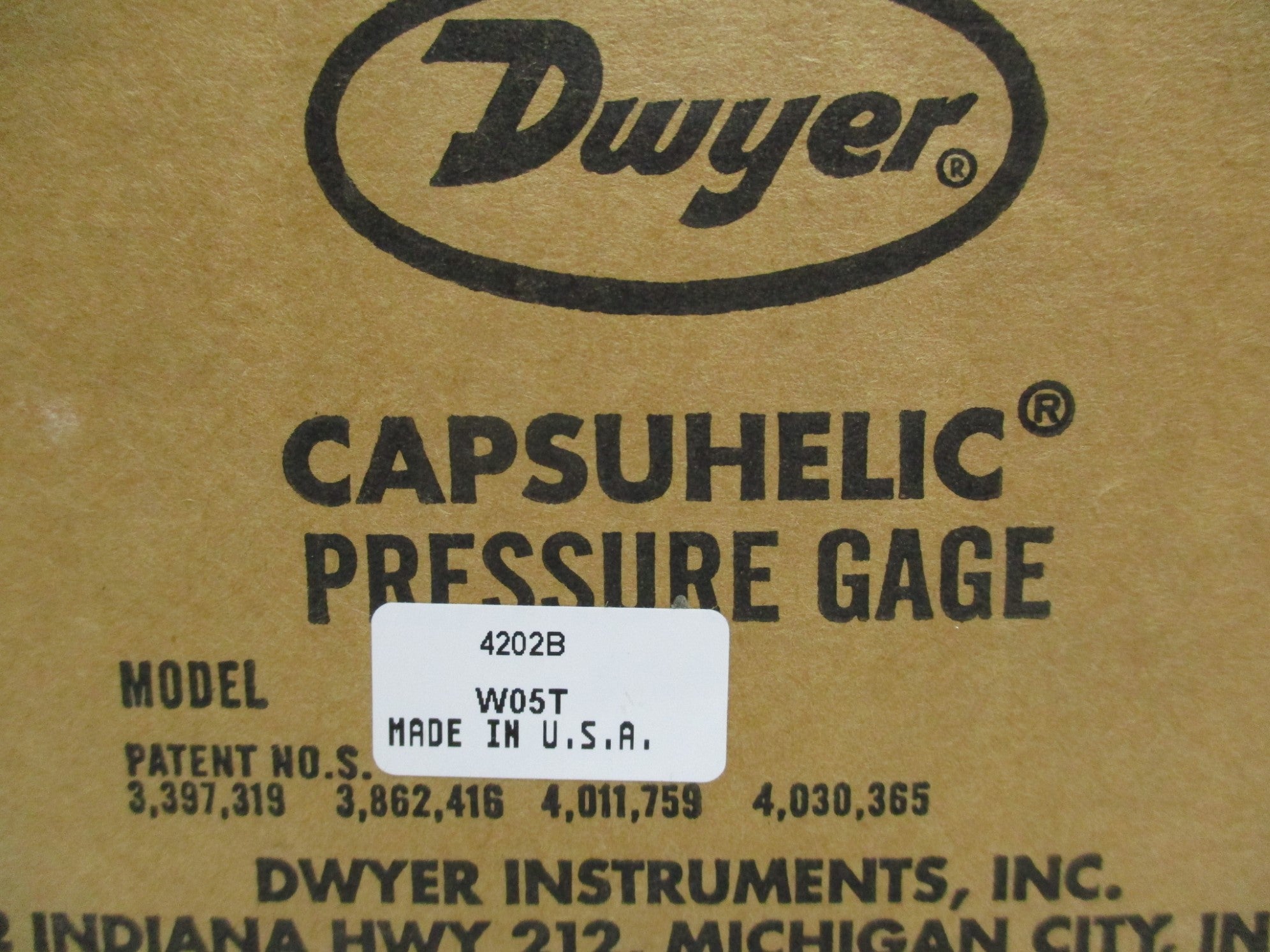 DWYER 4202B NSMP
