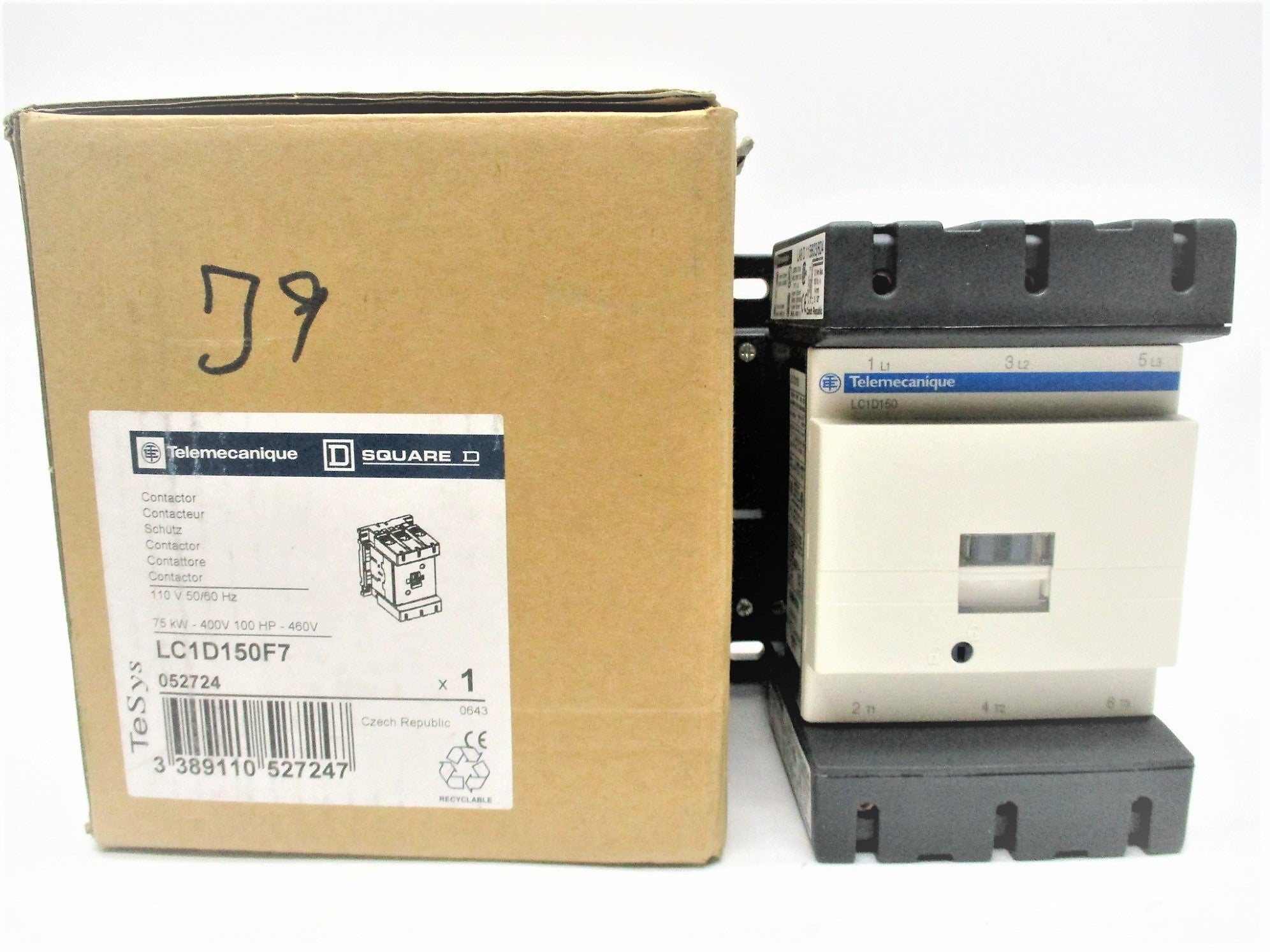 SQUARE D LC1D150F7 460V NSMP