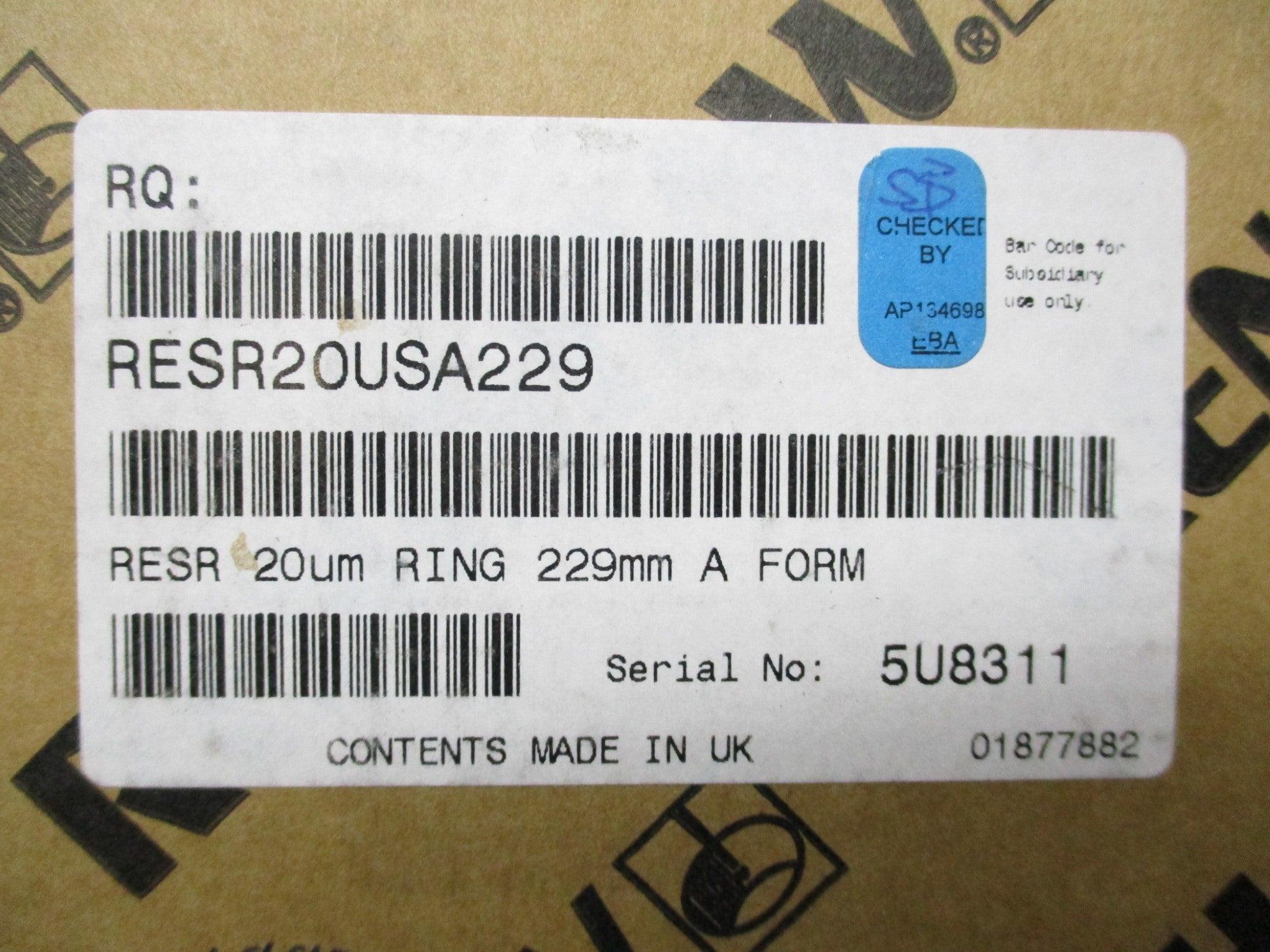 RENISHAW RESR20USA229 NSMP