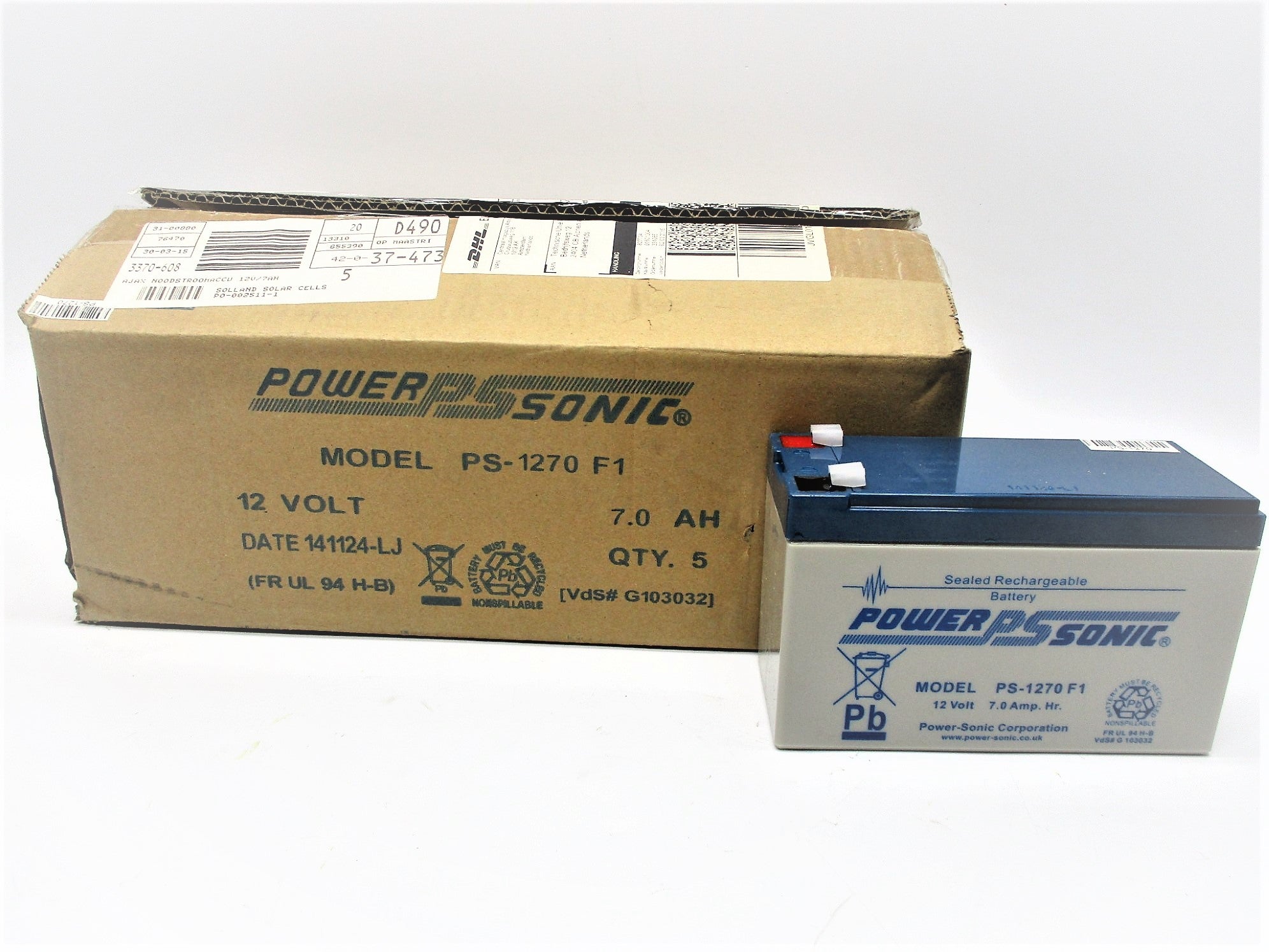 POWER SONIC PS-1270F1 (QTY 5) NSMP