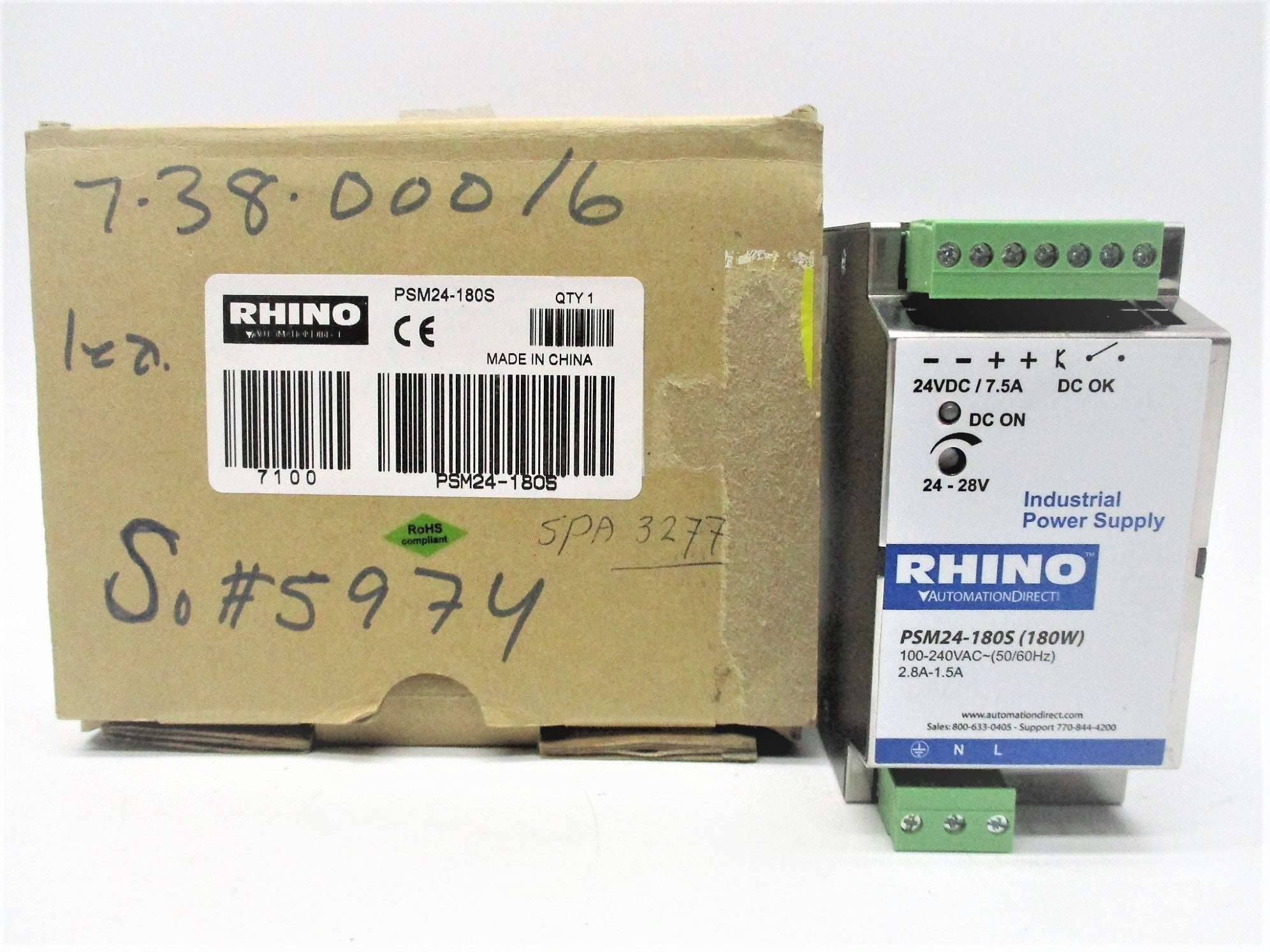 RHINO PSM24-180S NSMP