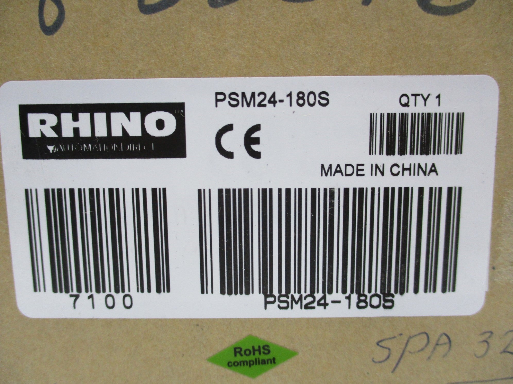 RHINO PSM24-180S NSMP