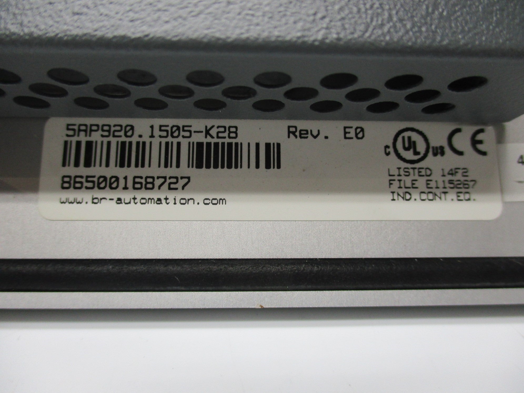 B&R AUTOMATION 5AP920.1505-K28 UNMP