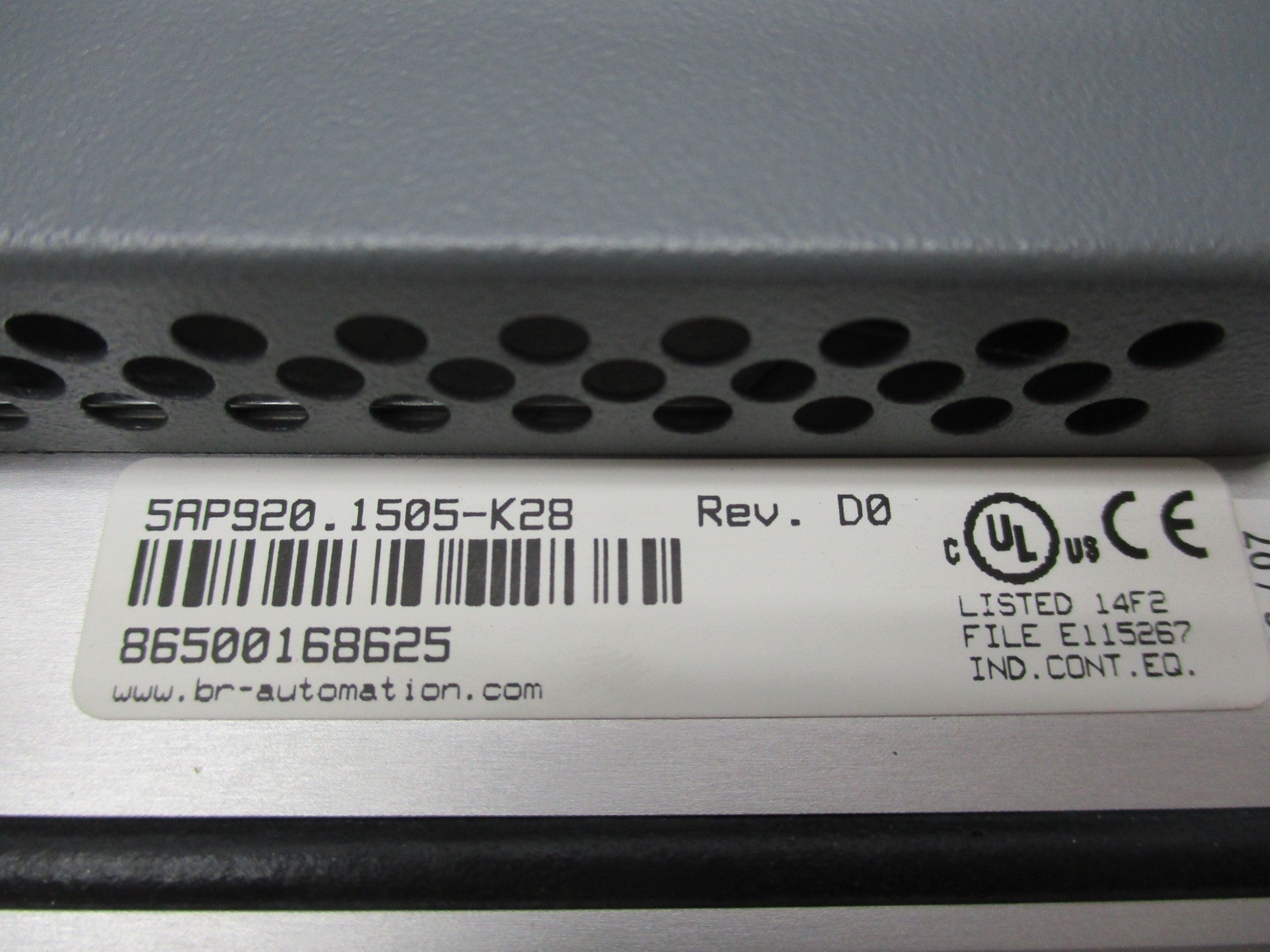 B&R AUTOMATION 5AP920.1505-K28 (AS PICTURED) UNMP