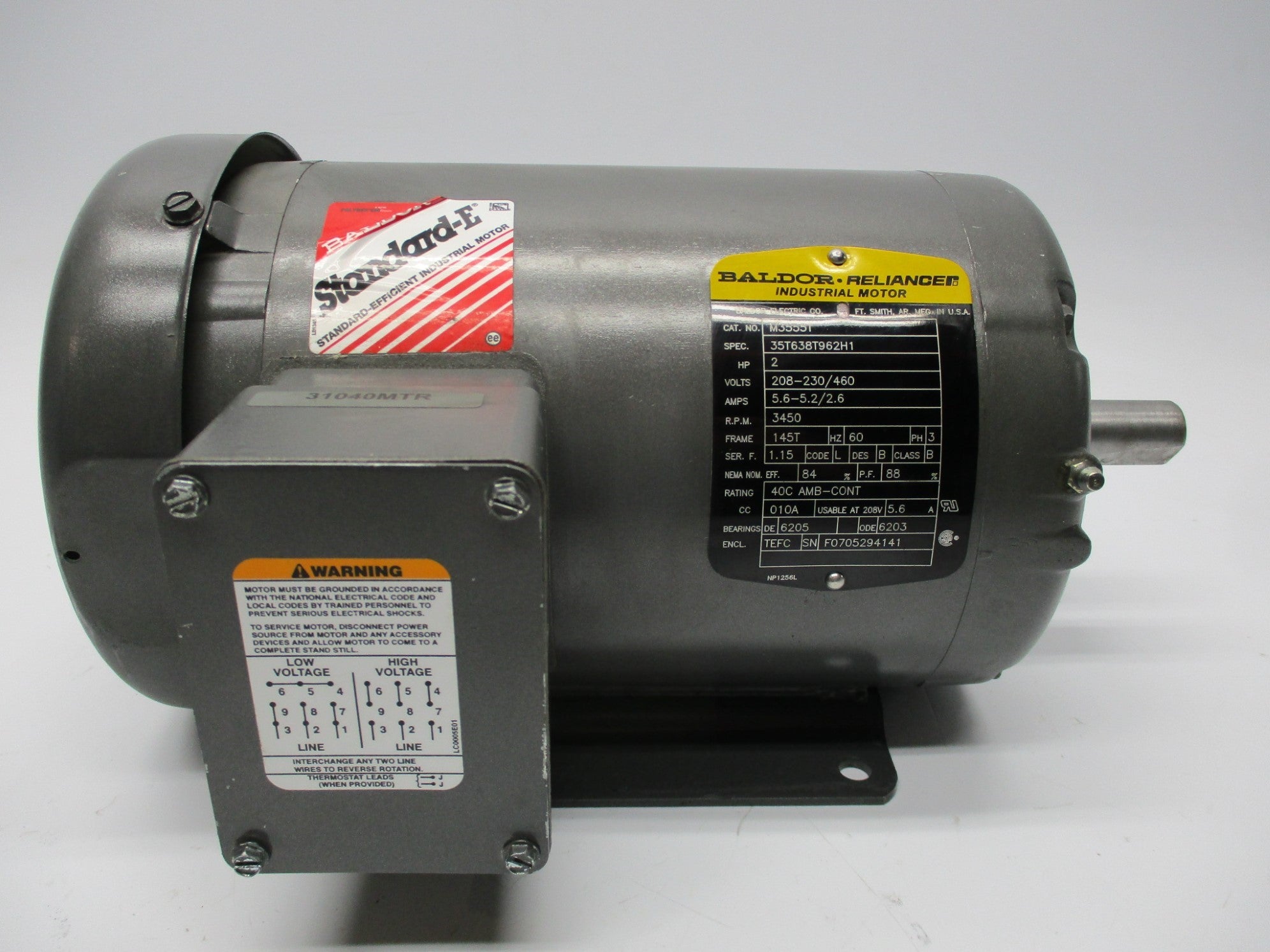 BALDOR M3555T UNMP