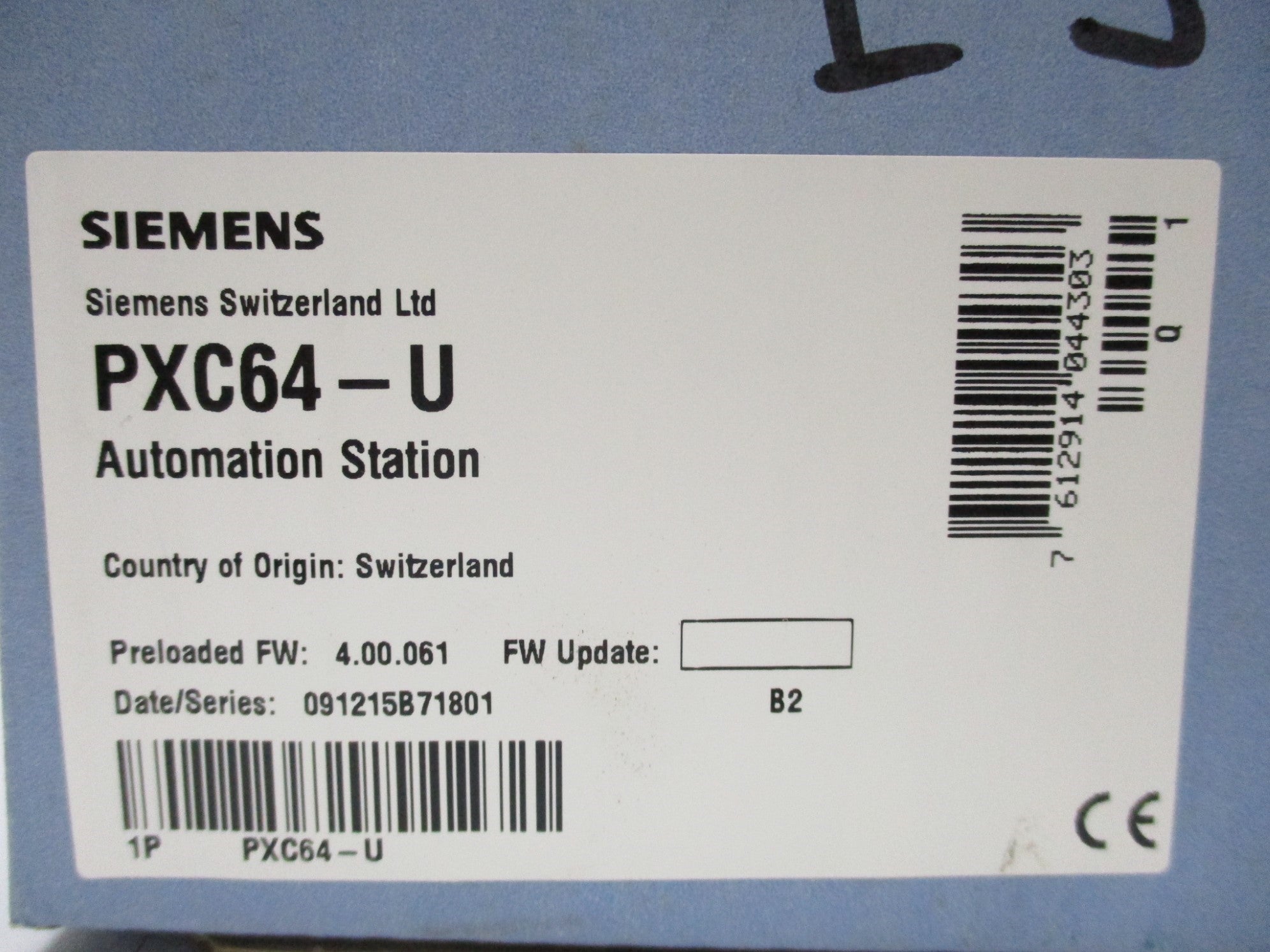SIEMENS PXC64-U NSMP