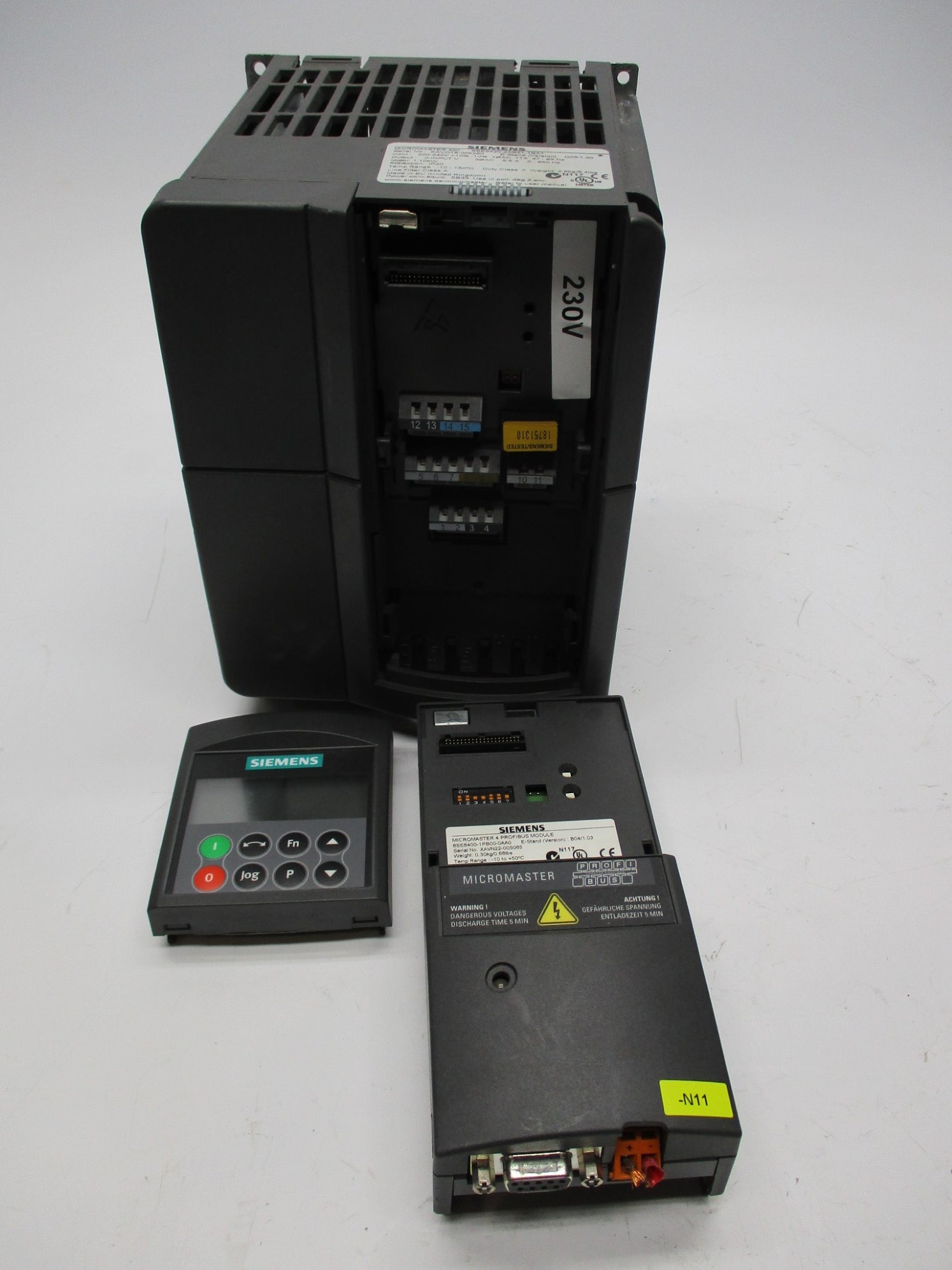 SIEMENS 6SE6420-2AB21-1BA1 UNMP