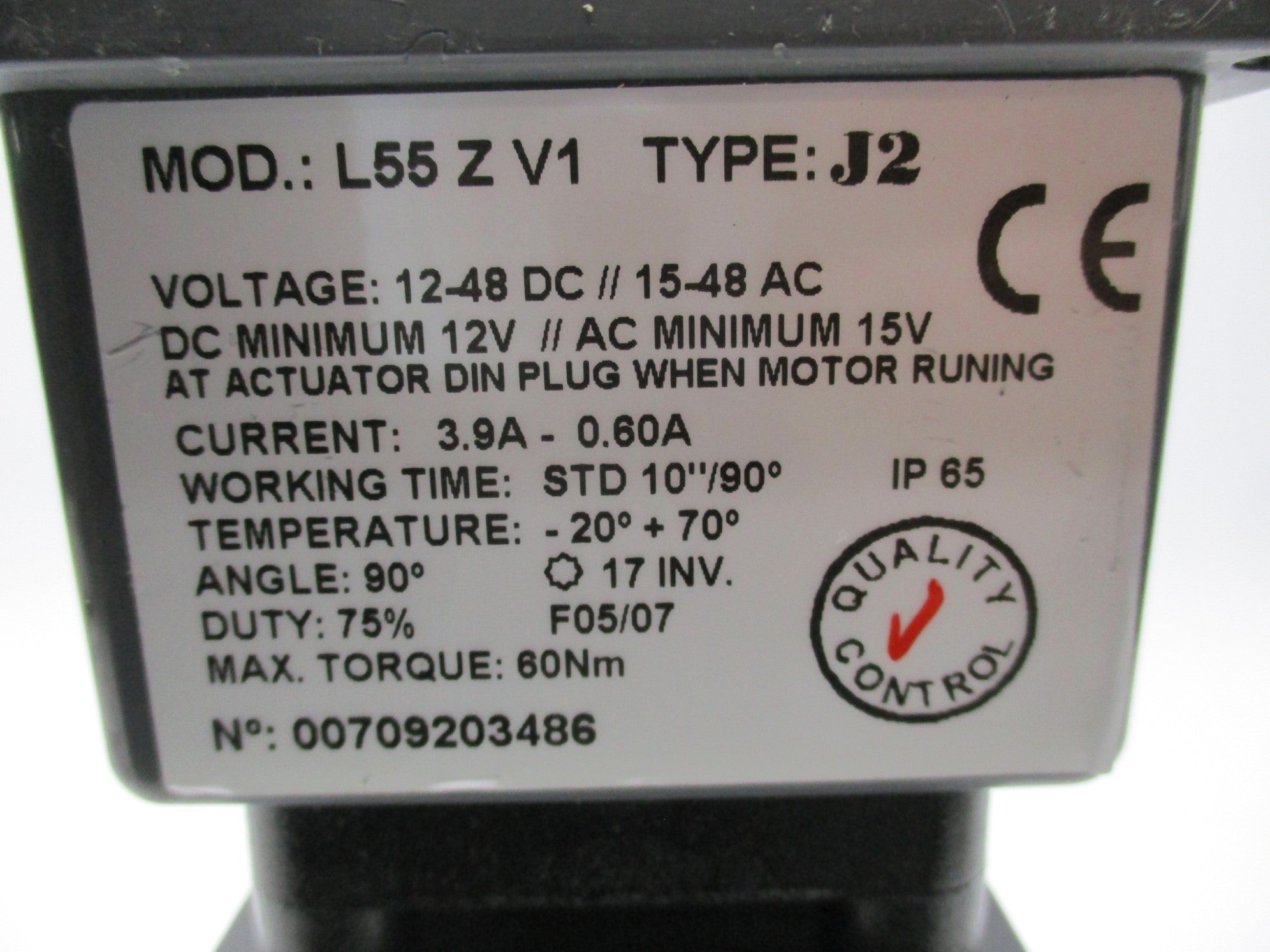 J+J L55ZV1 TYPE J2 NSNP