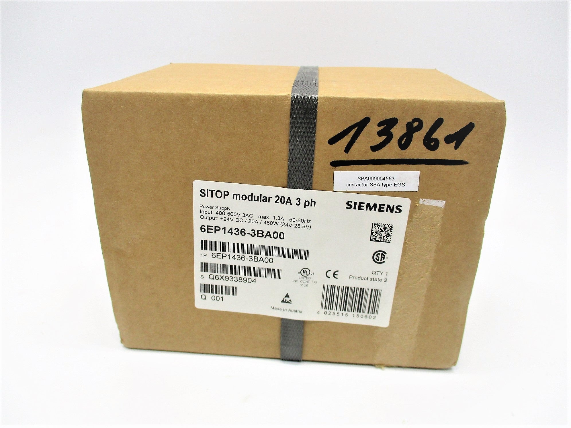 SIEMENS 6EP1436-3BA00 NSFS