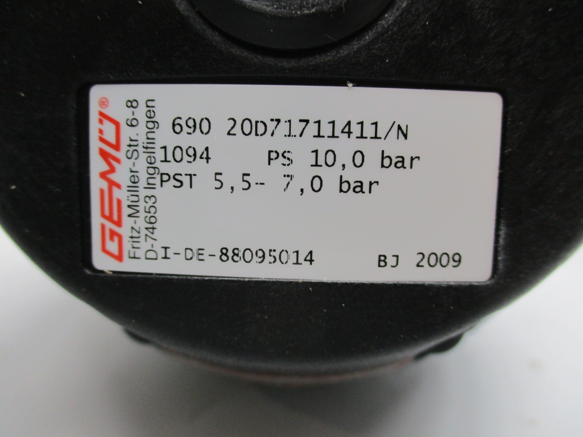 GEMU 690-20D71711411/N NSMP