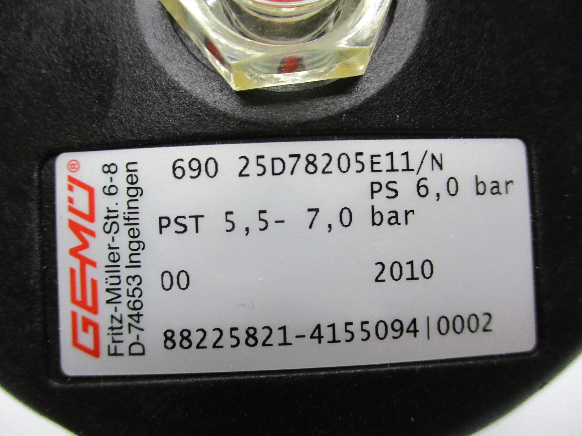 GEMU 690-25D78205E11/N NSMP
