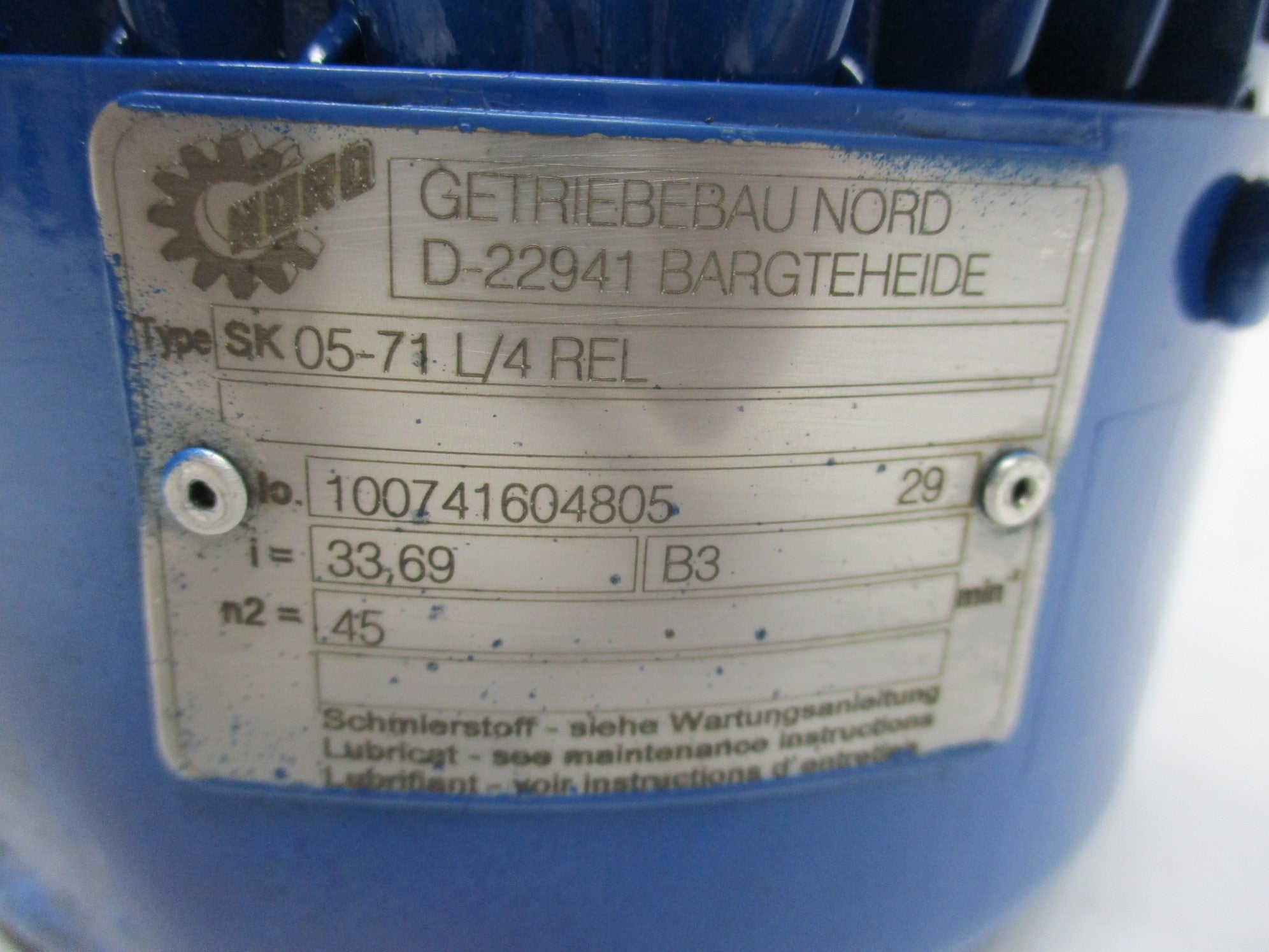 NORD SK05-71L/4REL UNMP