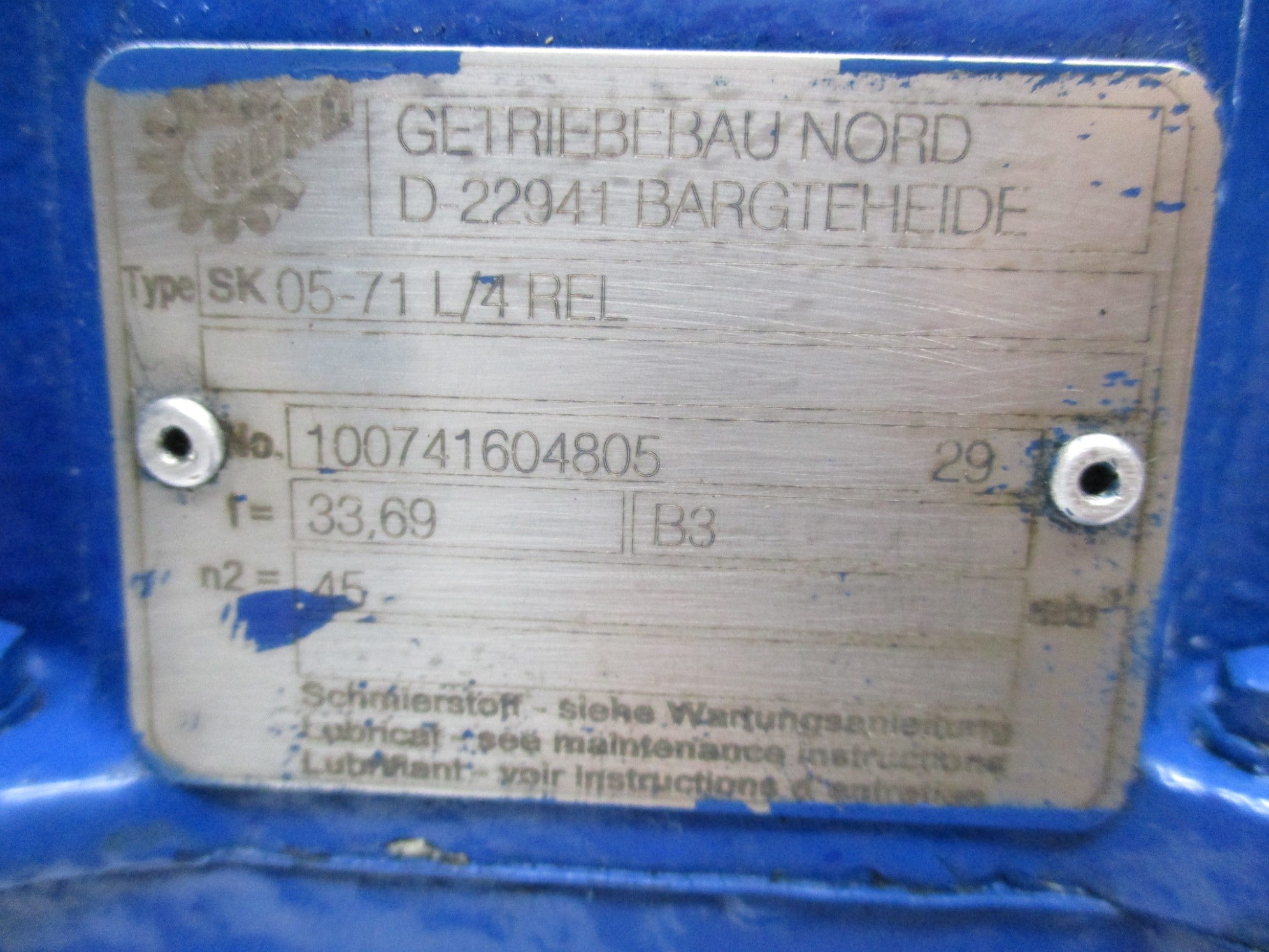 NORD SK05-71L/4REL UNMP