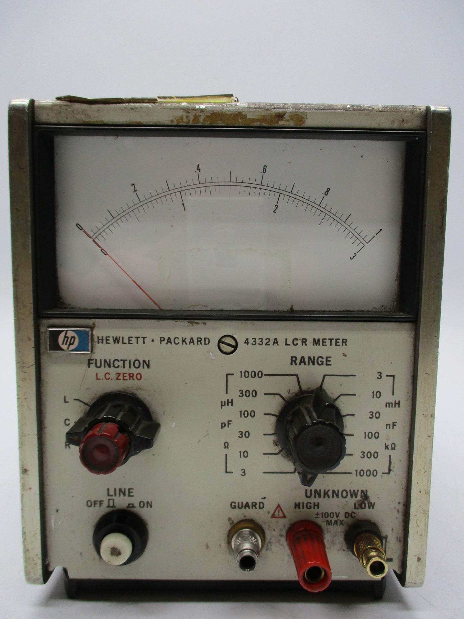 HEWLETT PACKARD 4332A UNMP