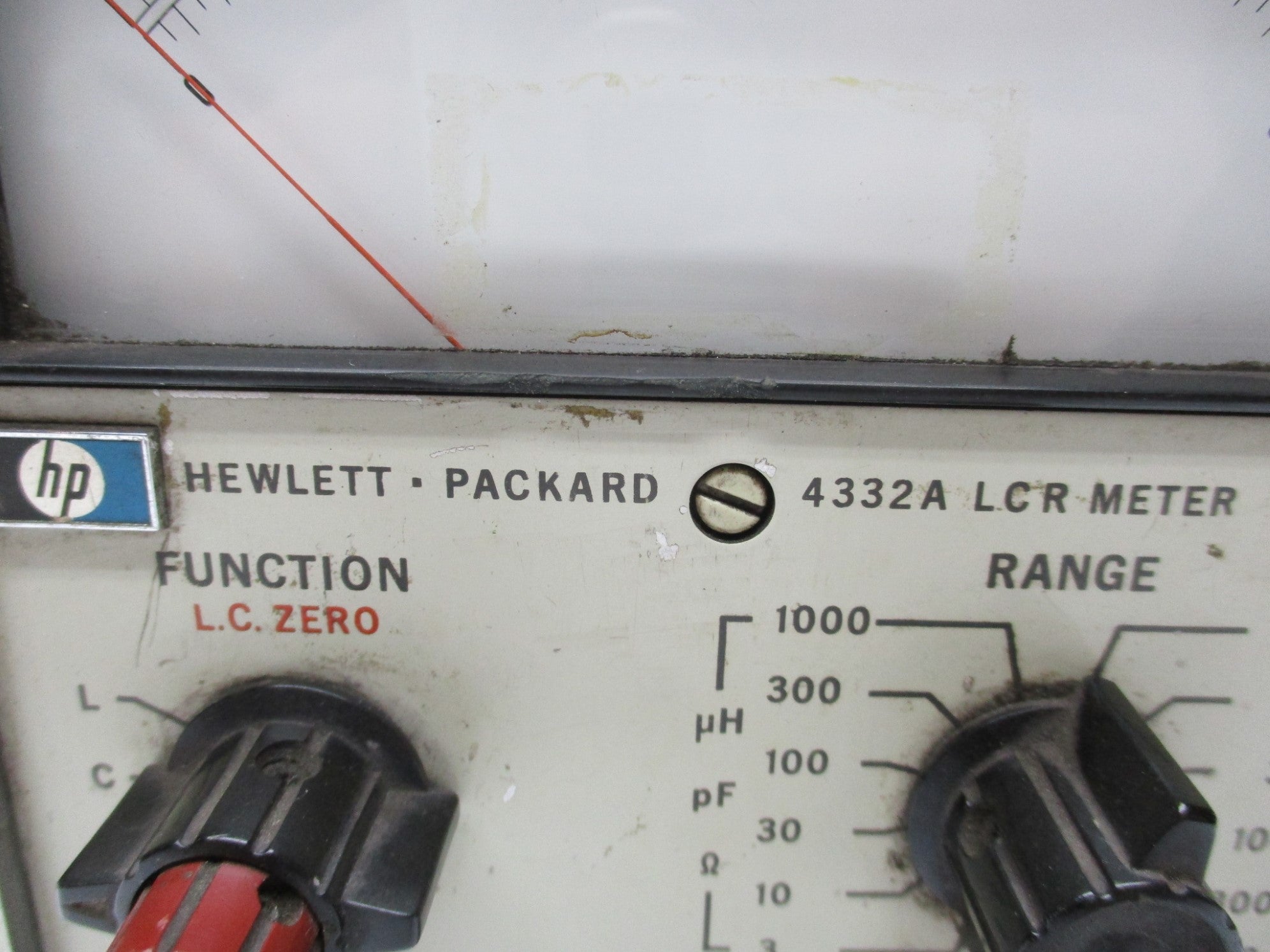 HEWLETT PACKARD 4332A UNMP