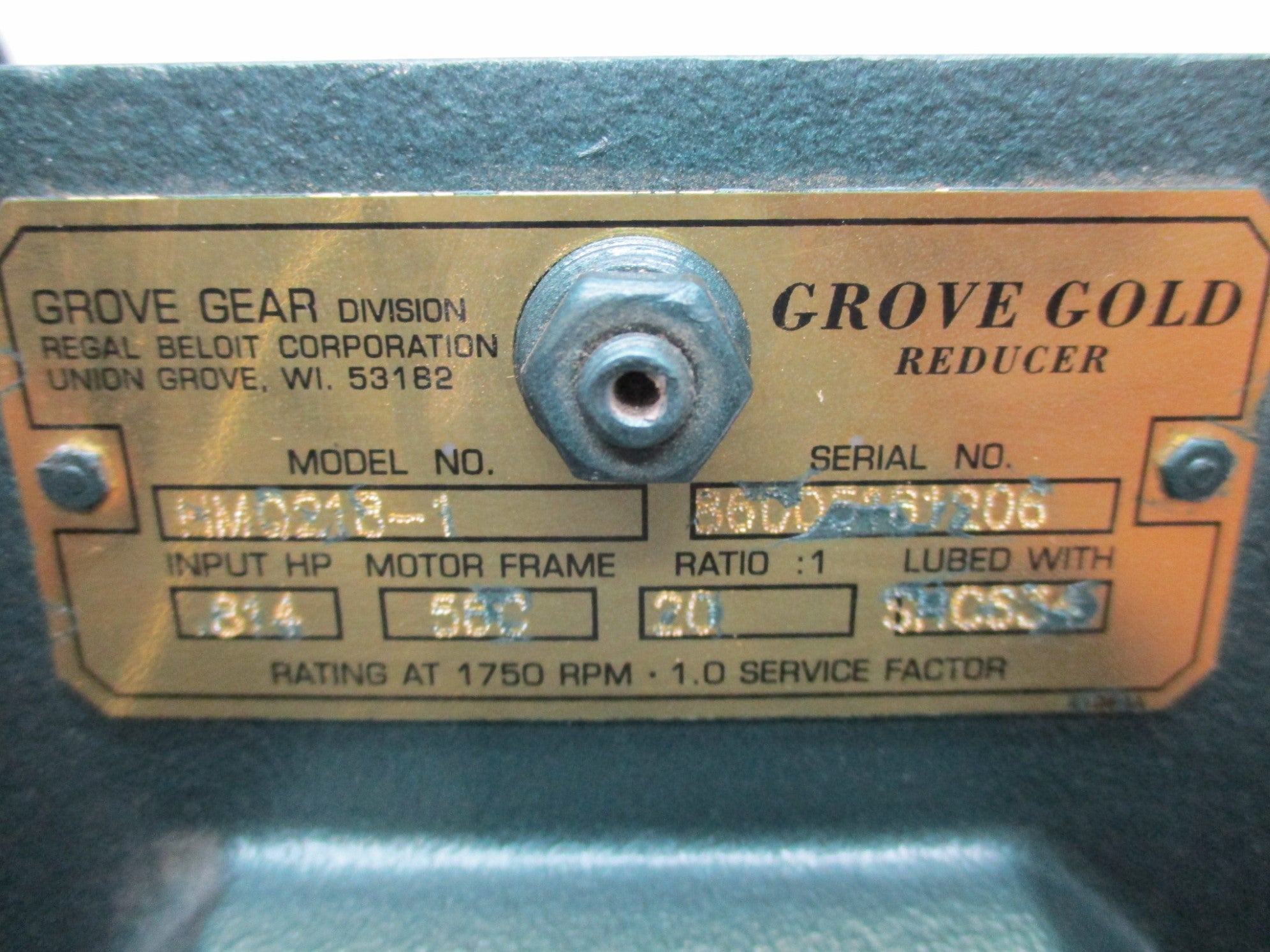 GROVE GEAR HMQ218-1 NSMP