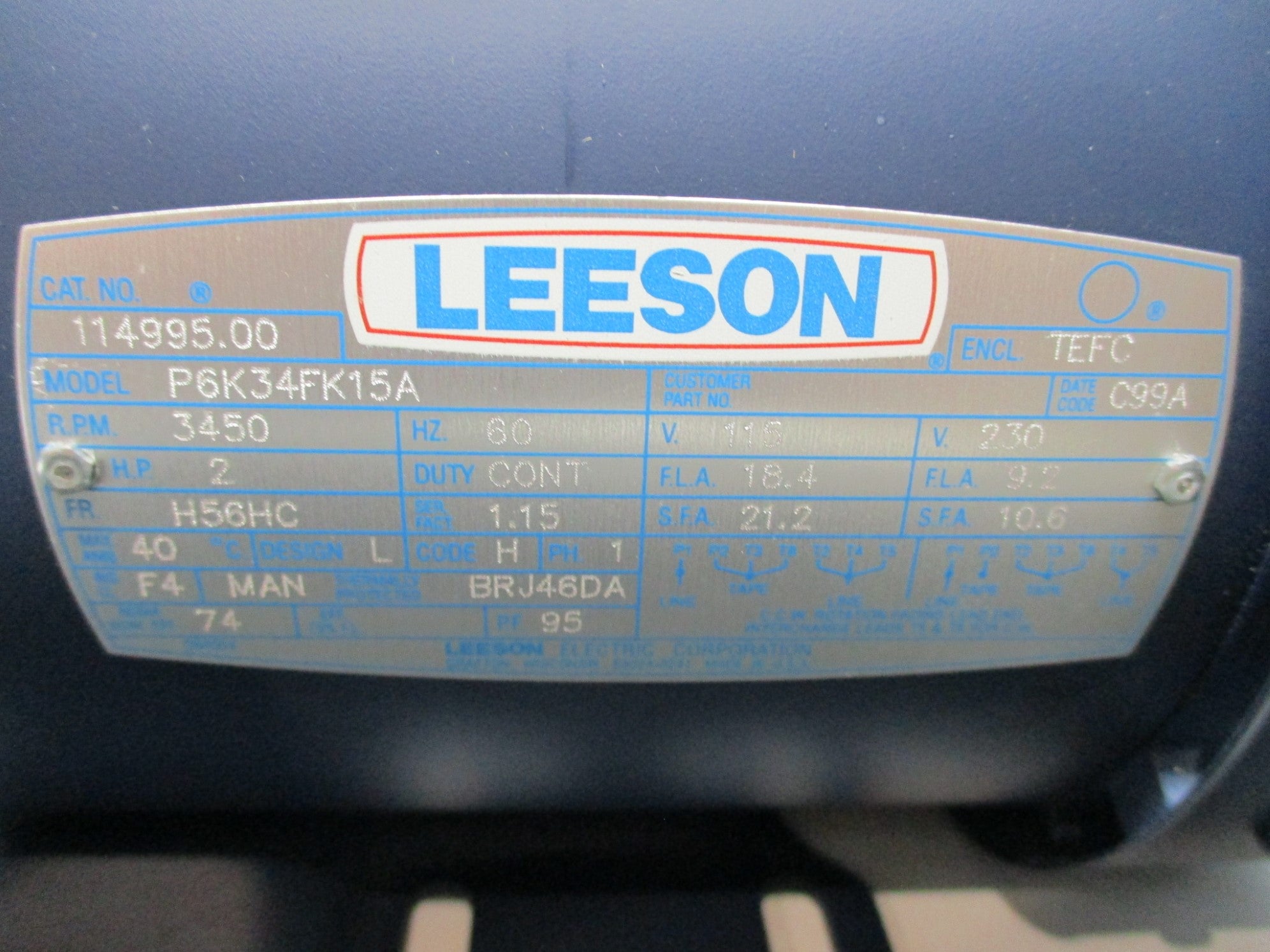 LEESON 114995.00 NSMP