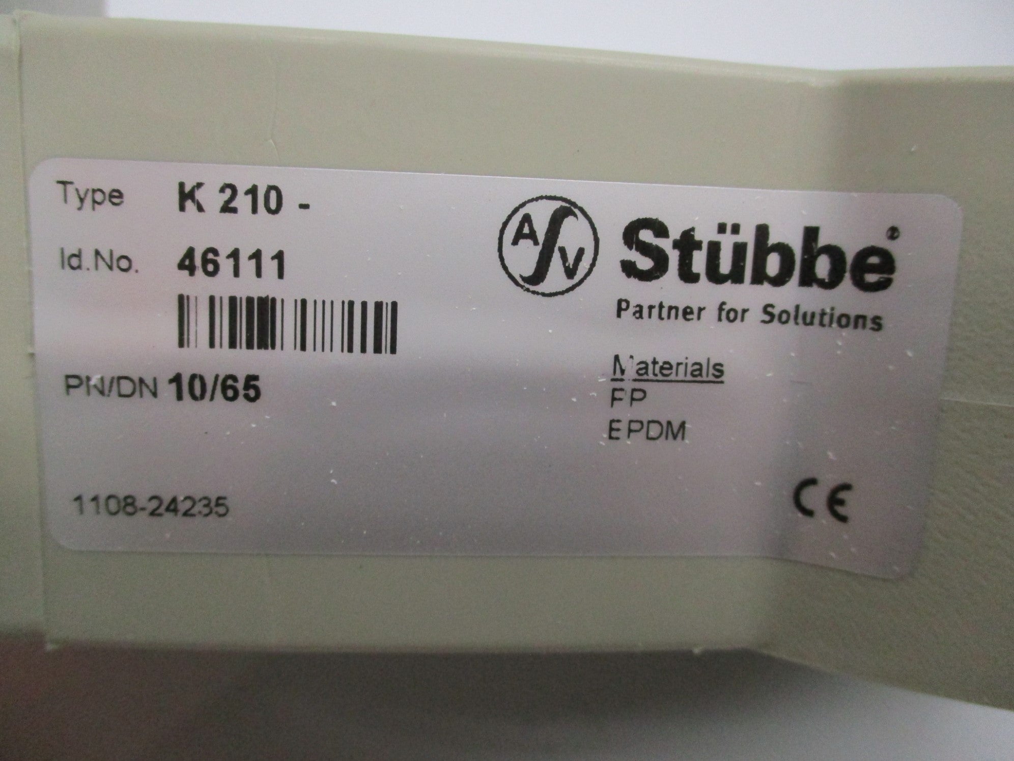 ASV-STUBBE K210 PN10 DN65 NSNP