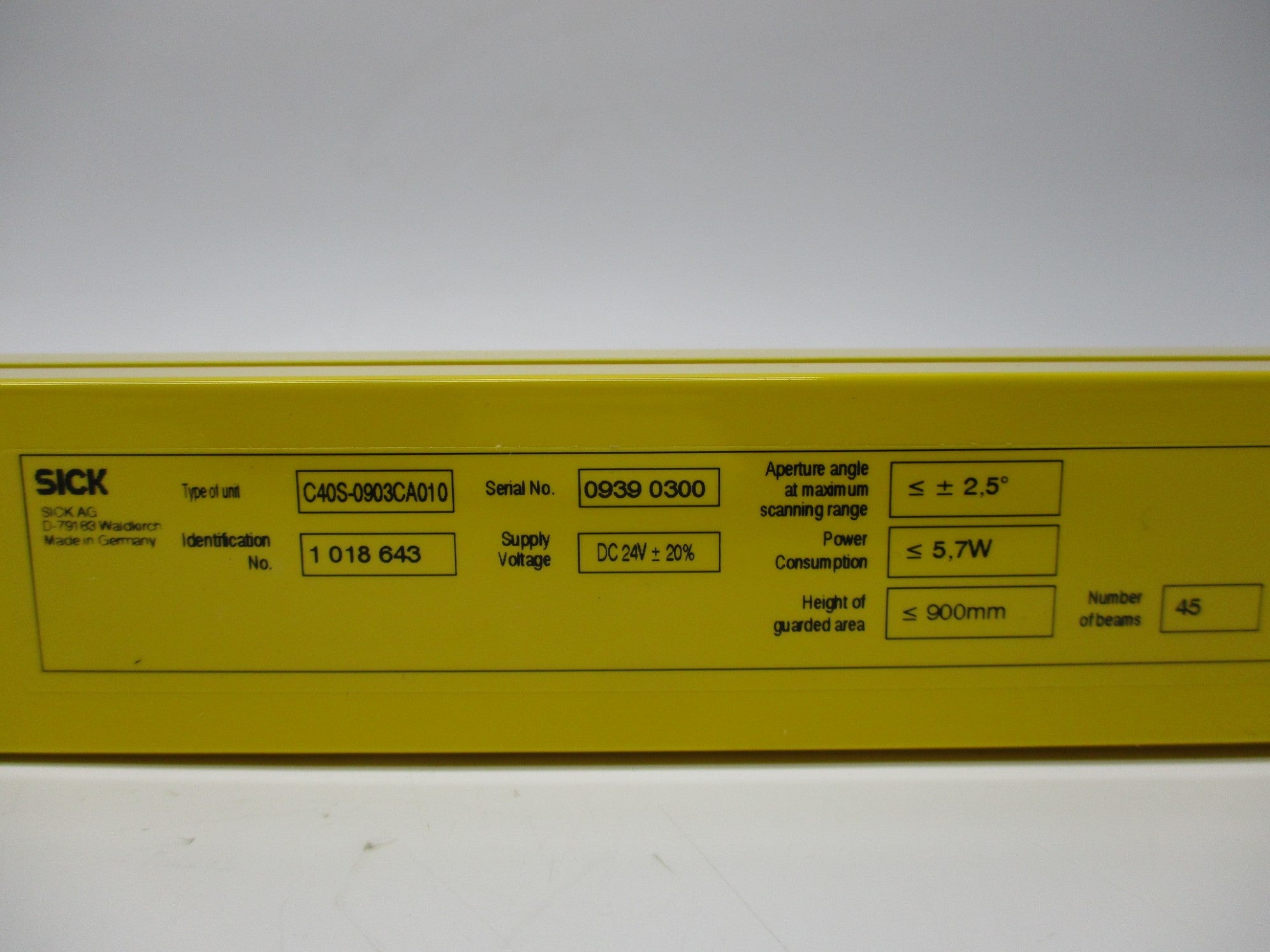 SICK C40S-0903CA010 NSNP
