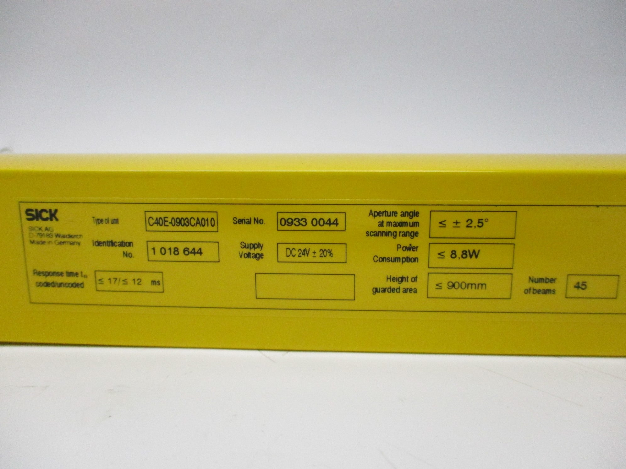 SICK C40E-0903CA010 NSNP