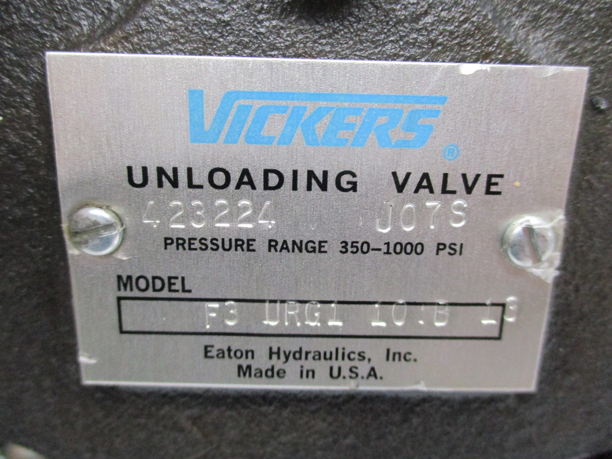 VICKERS F3-URG1-10.B-13 UNMP