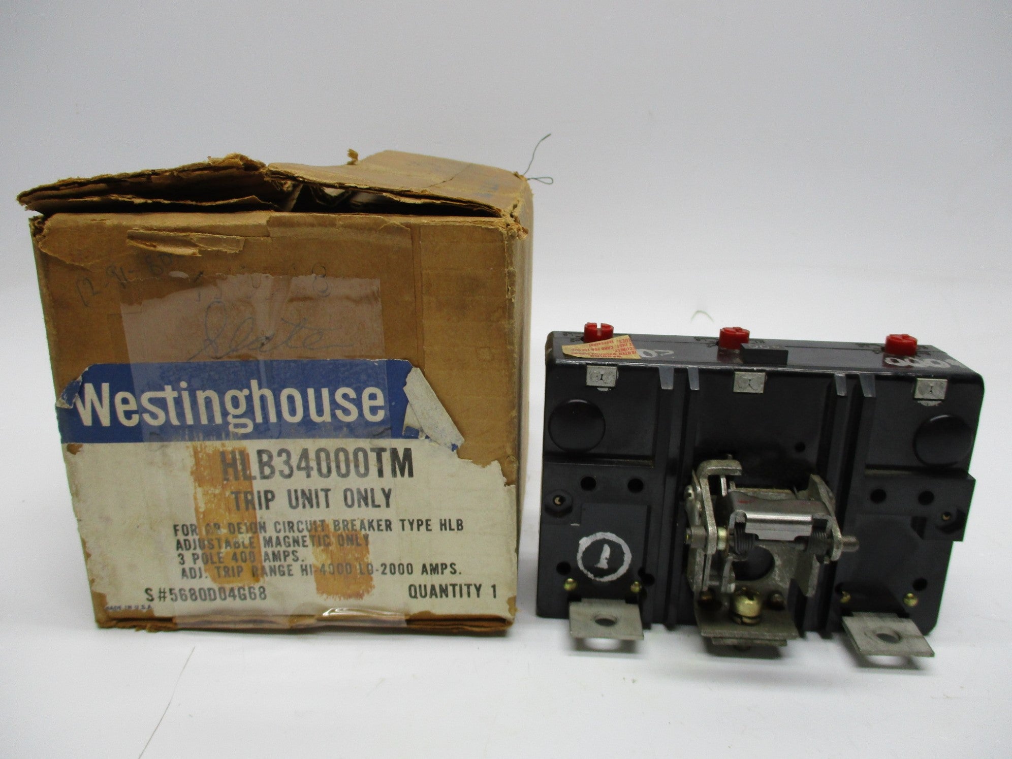 WESTINGHOUSE HLB34000TM NSMP