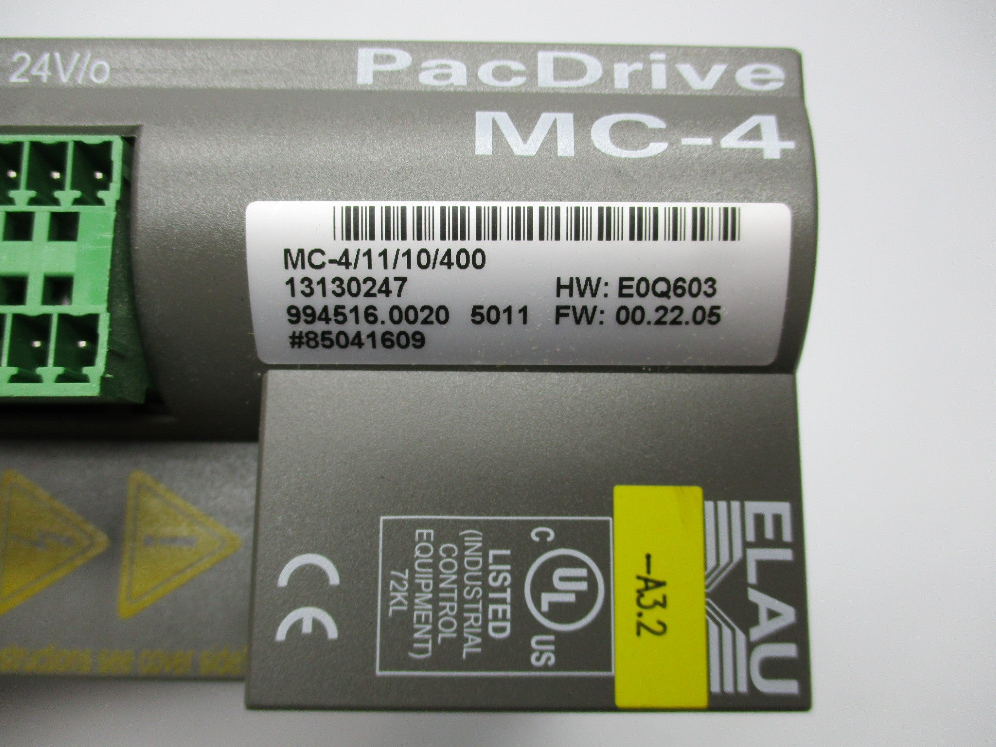 SCHNEIDER ELECTRIC PACDRIVE MC-4/11/10/400 UNMP